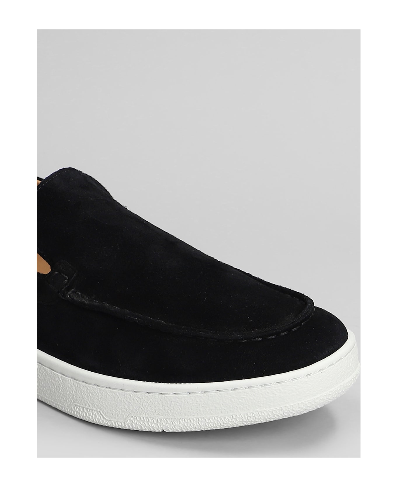 Lanvin Sneakers In Black Suede - black
