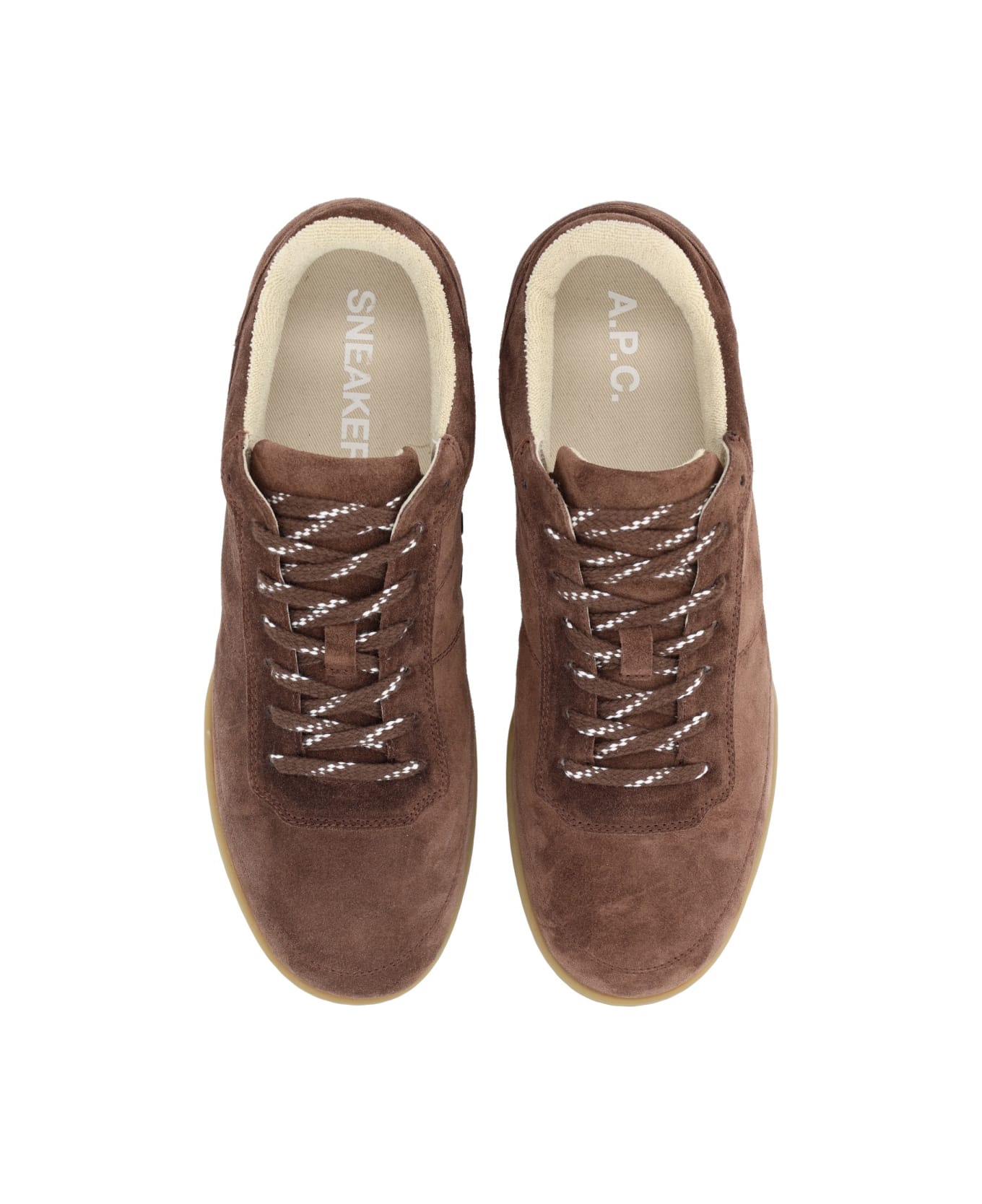 A.P.C. Sneaker "moe" - BROWN