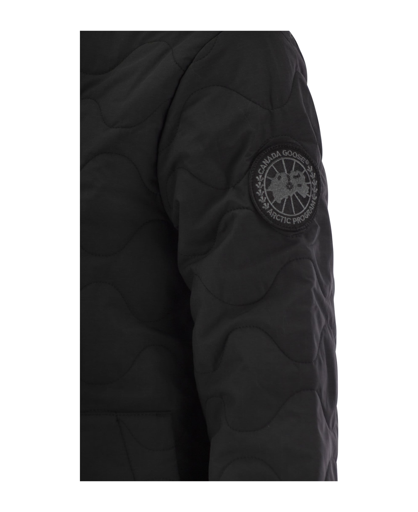 Canada Goose Annex Liner - Reversible Jacket With Black Badge - Black