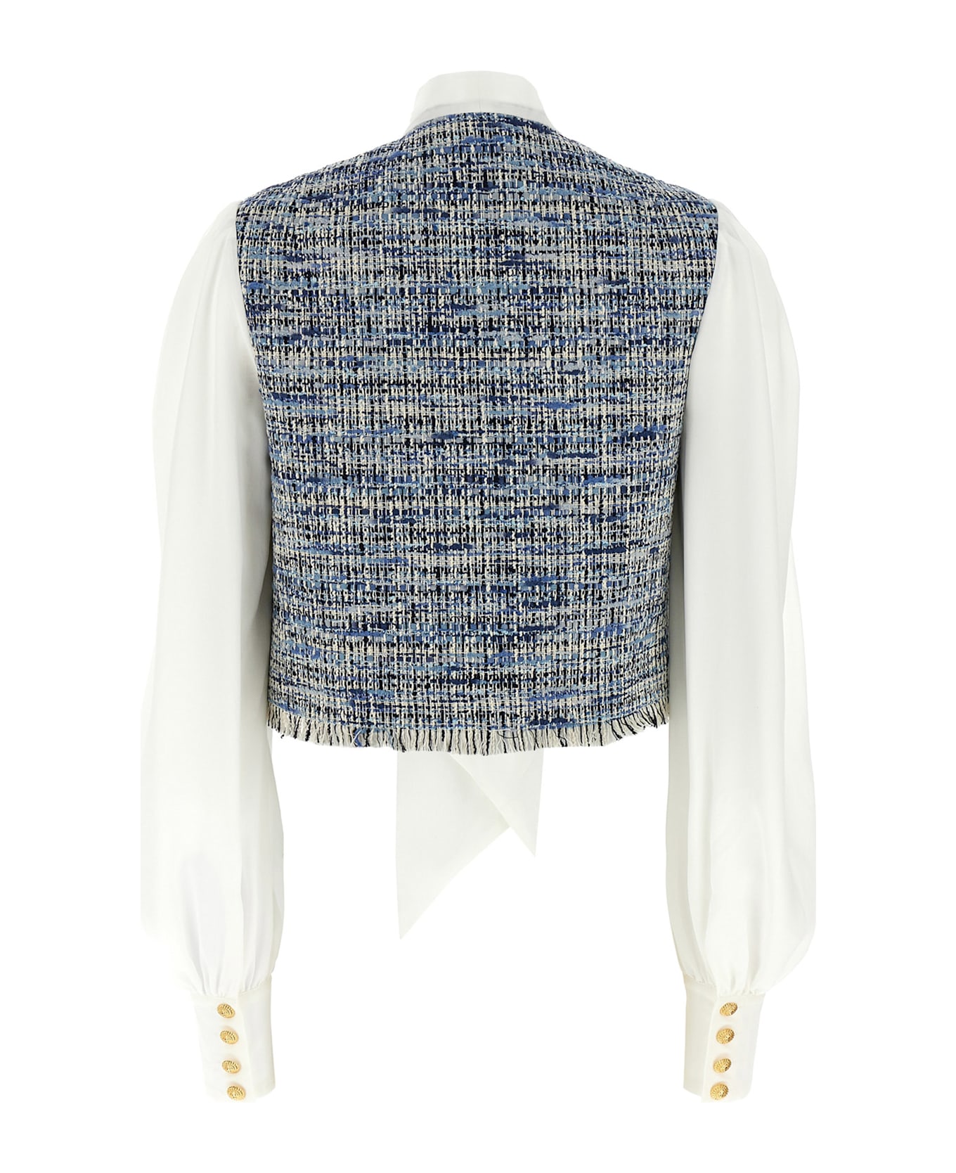 Balmain Tweed Shirt - Multicolor