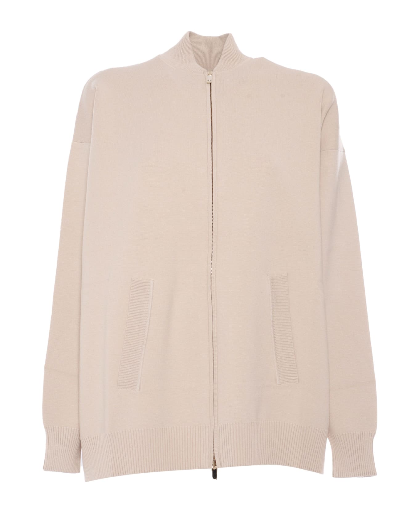Max Mara Studio Teorema Beige Coat - BEIGE