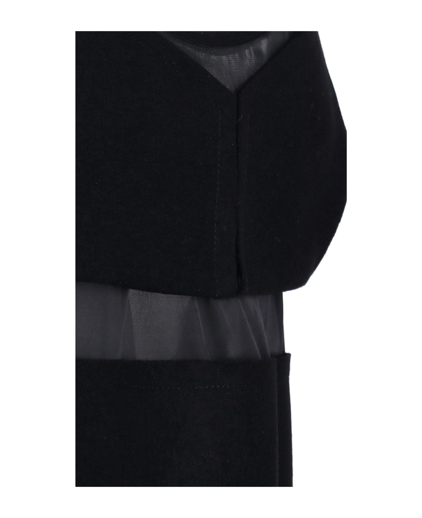 Sacai Dress - BLACK ワンピース＆ドレス