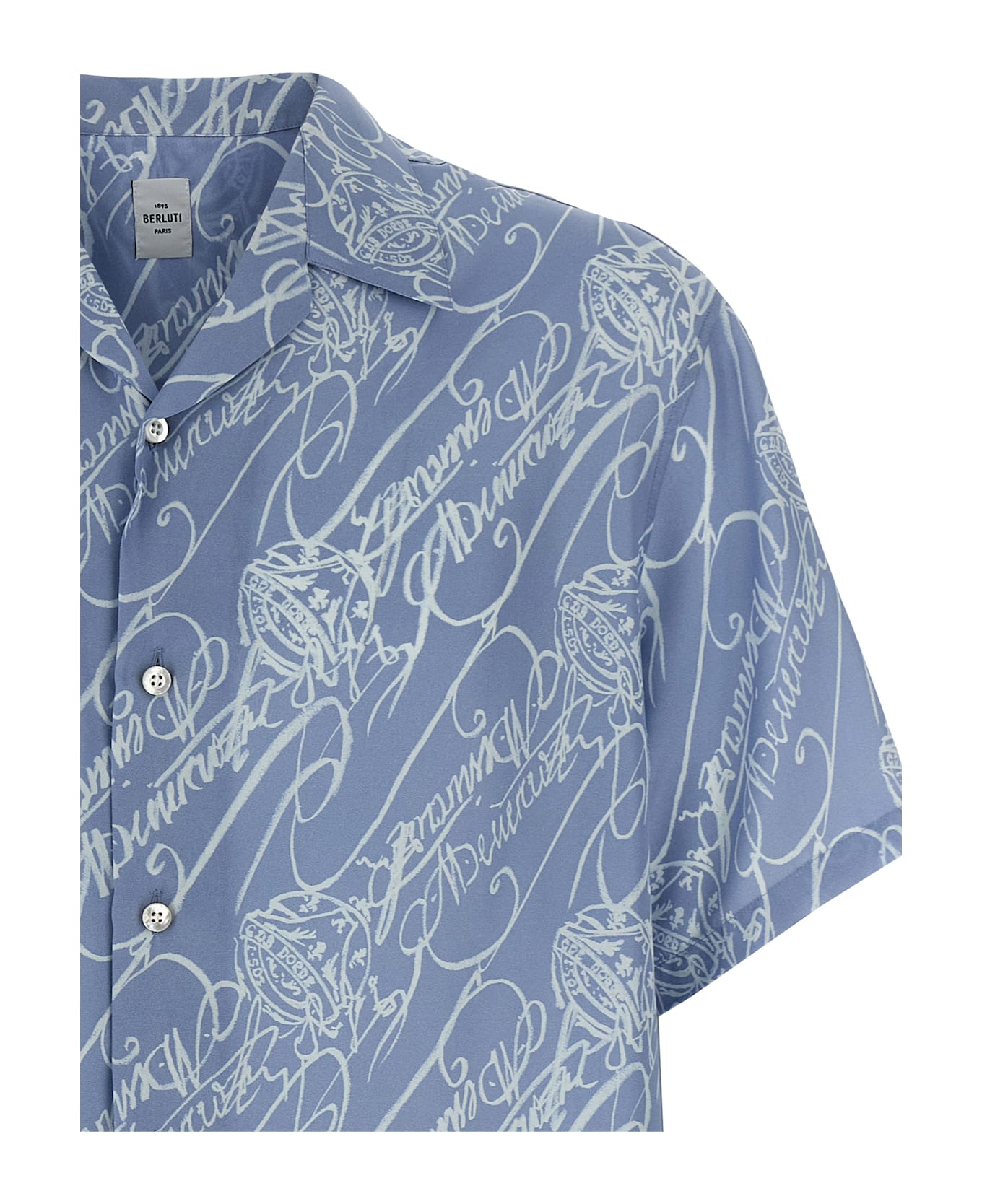 Berluti 
marbeuf Scritto
 Shirt - Light Blue