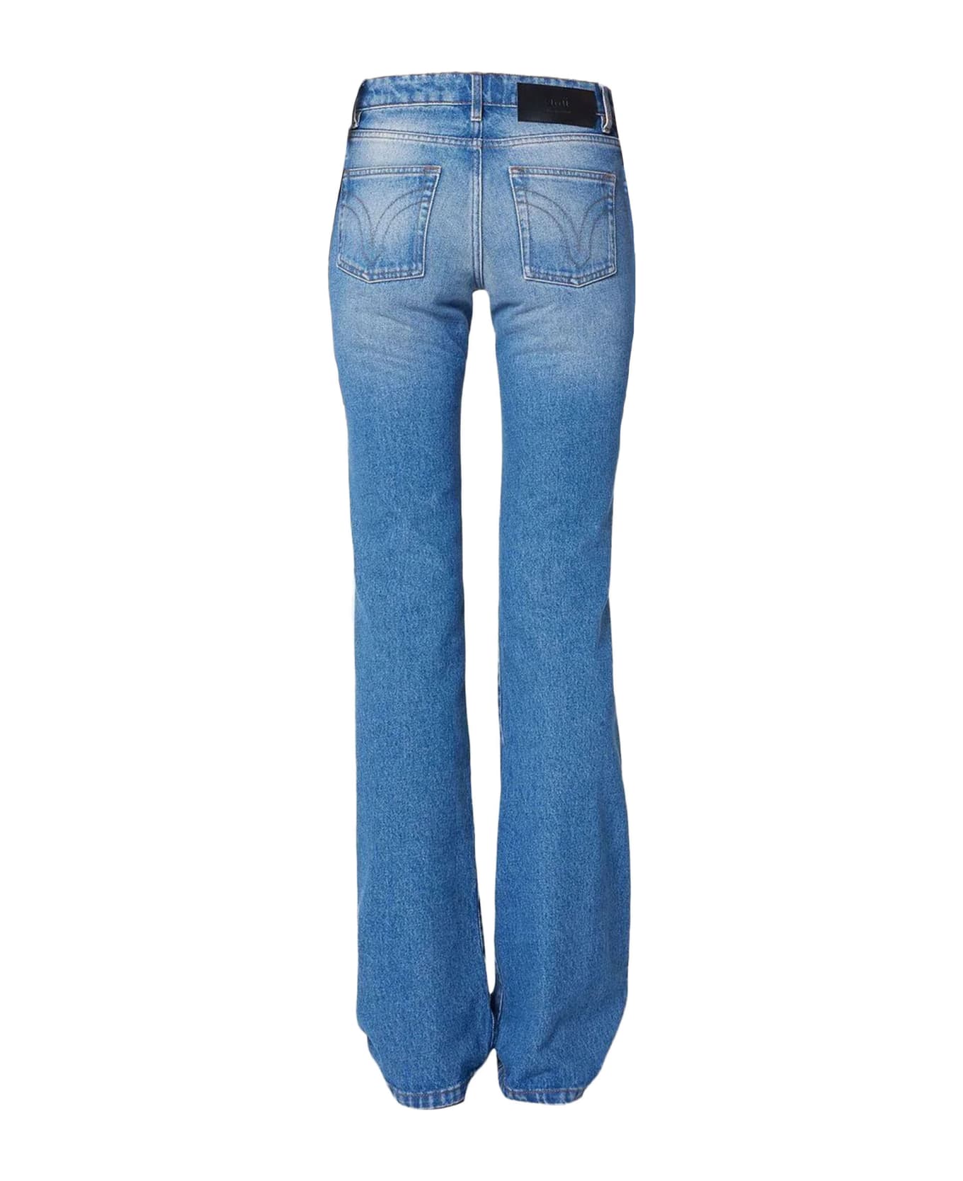 Ami Alexandre Mattiussi Blue Cotton Jeans - Denim