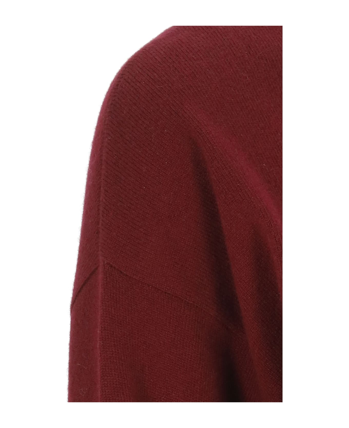 Kangra Cashmere Sweater - Bordeaux