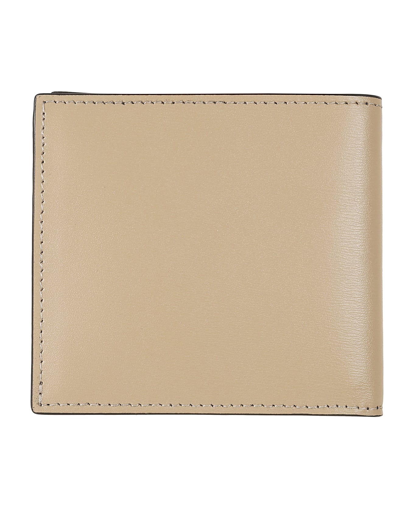 Alexander McQueen Logo Billfold Wallet - Beige