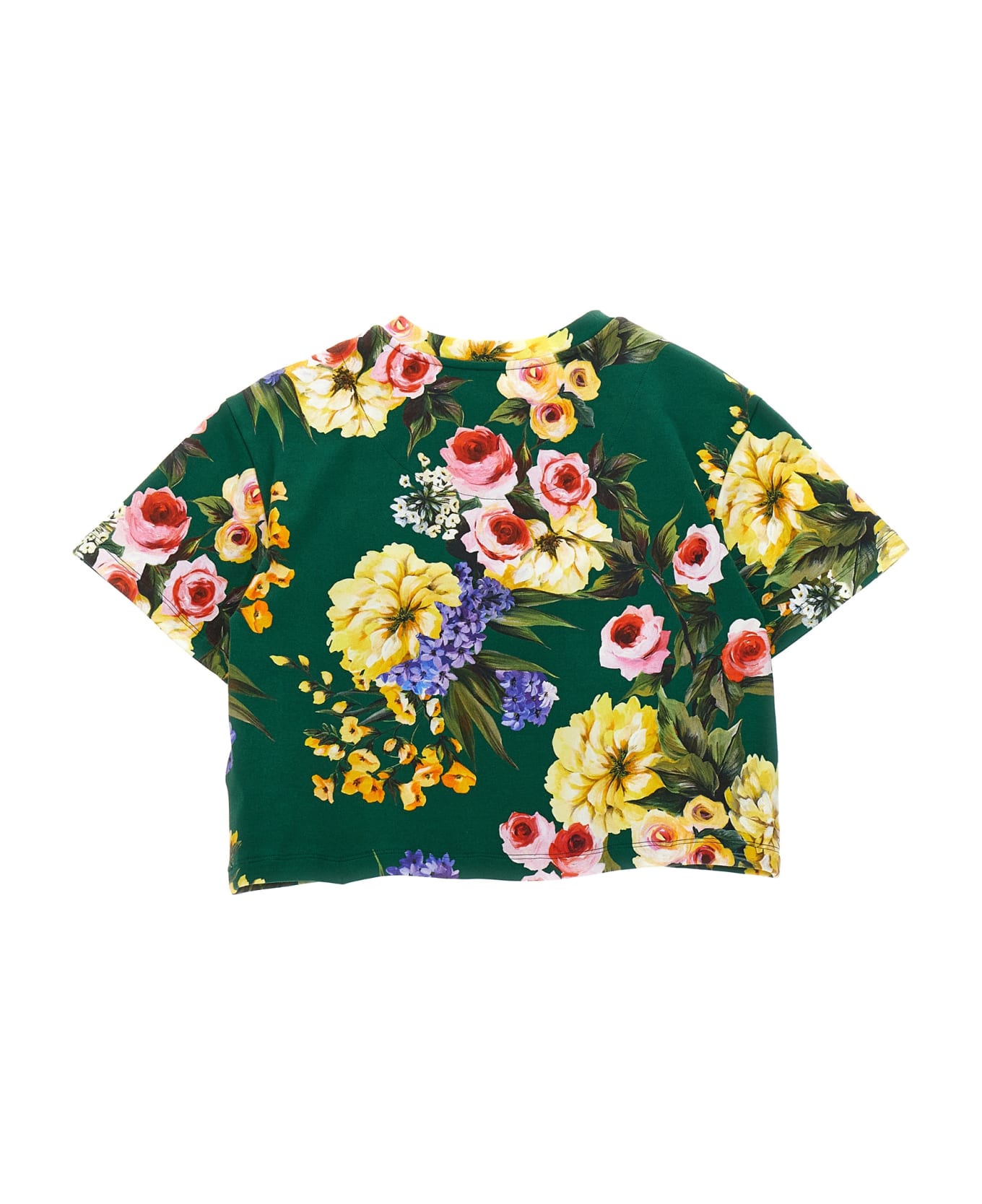 Dolce & Gabbana Floral Print T-shirt - Multicolor