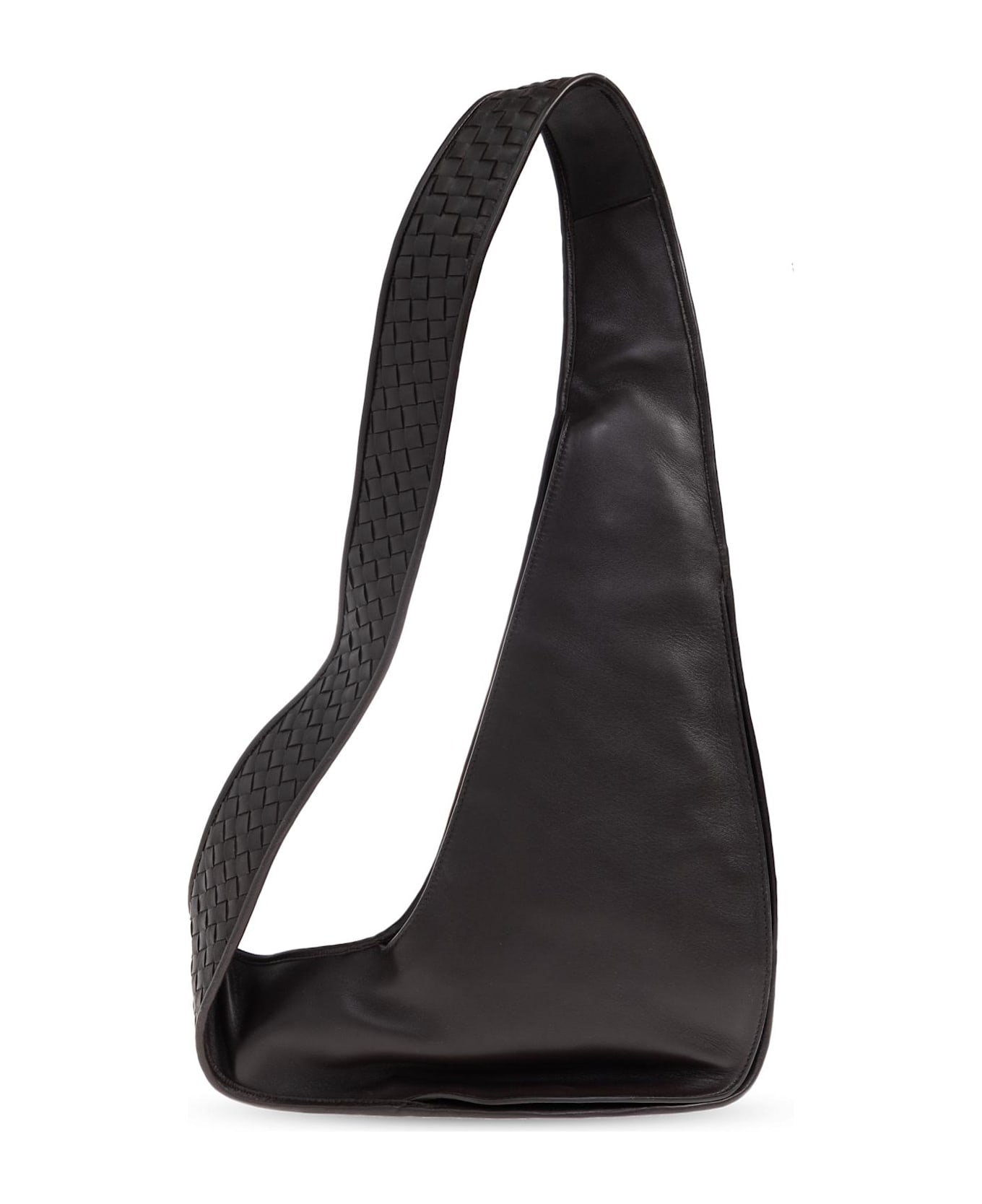 Bottega Veneta Leather Shoulder Bag 
veneto Sling
 - FONDANT-SILVER