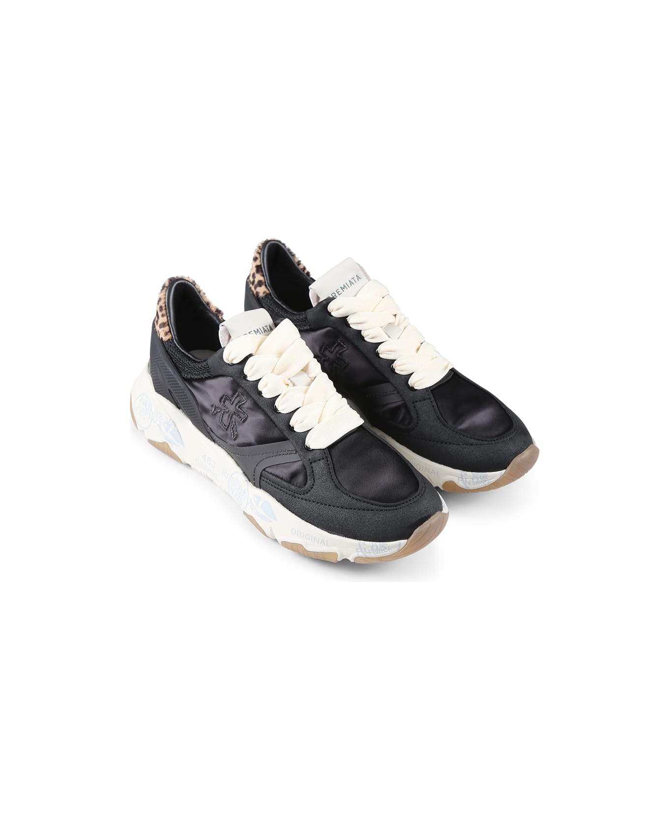 Premiata Buffly 6541 Black Sneakers For Woman - Black