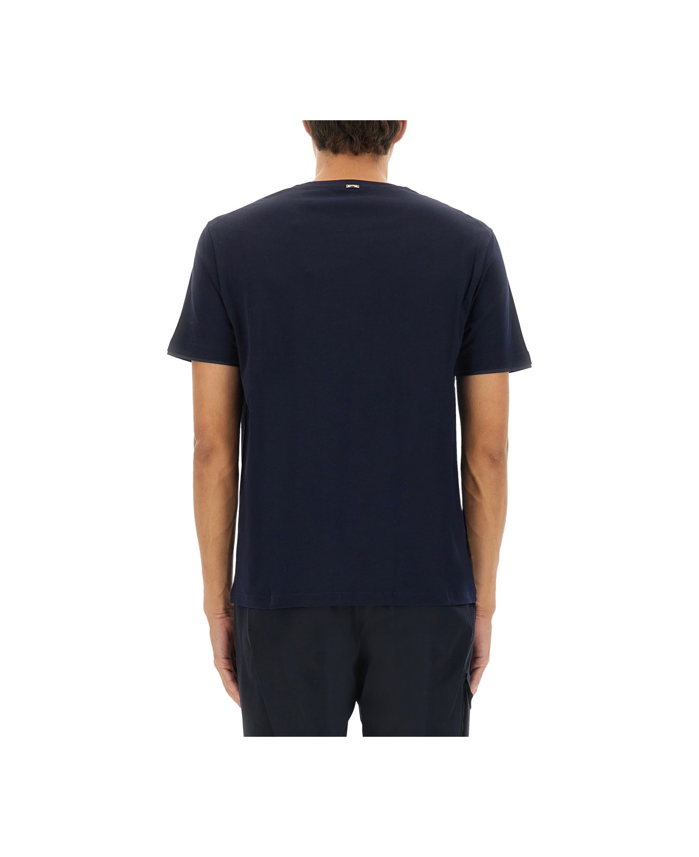 Herno Cotton T-shirt - BLUE