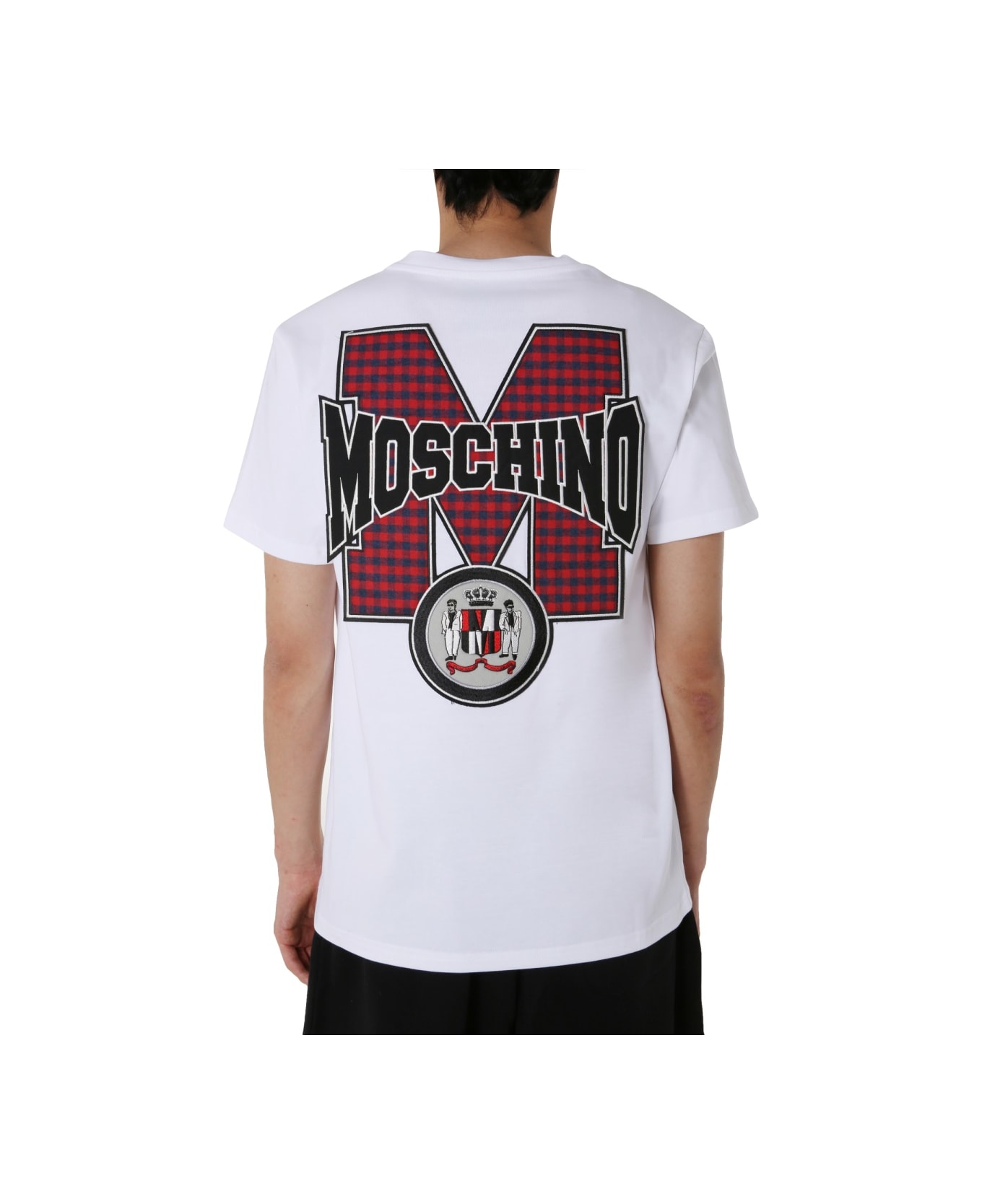 Moschino Round Neck T-shirt - WHITE