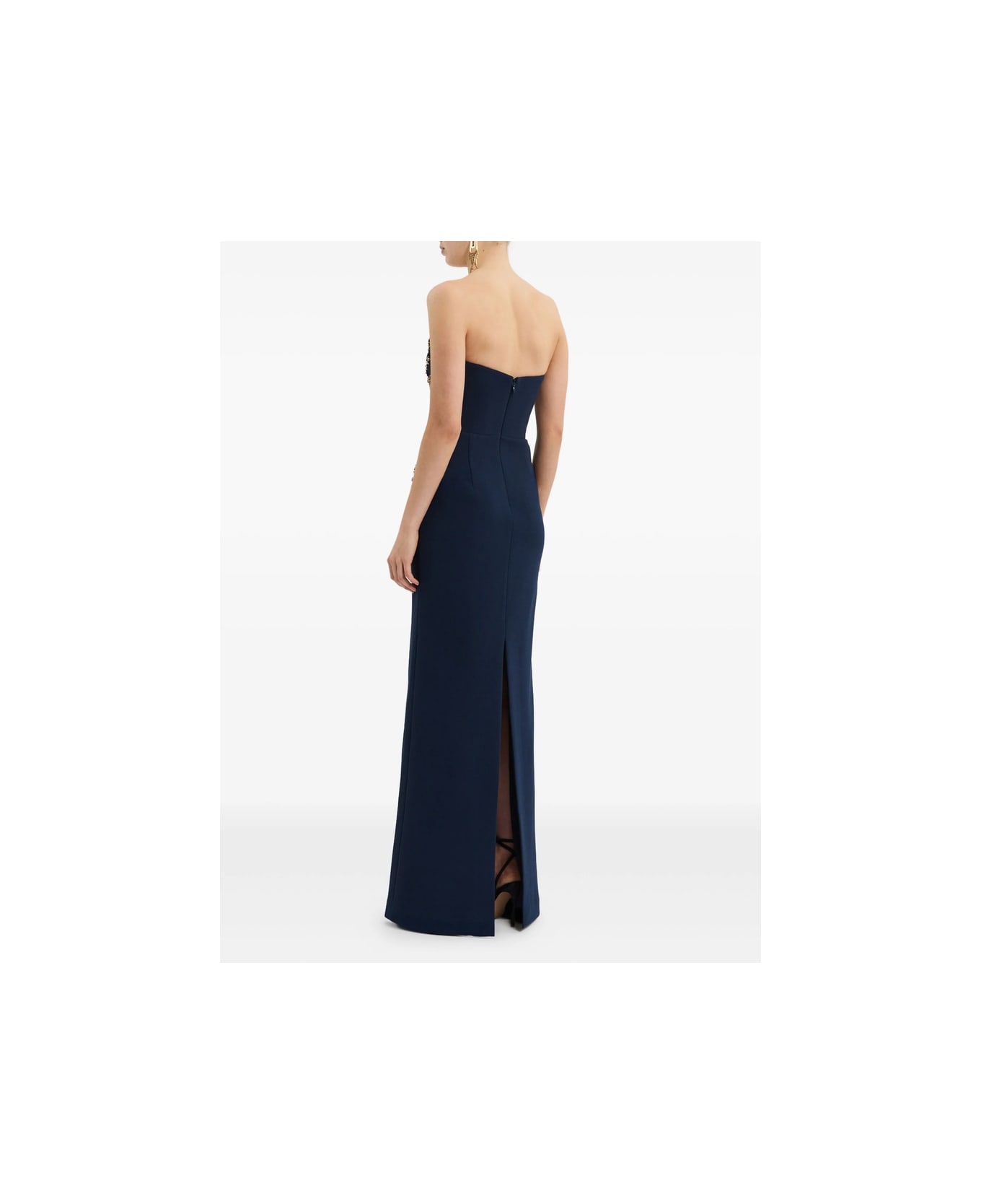 Rebecca Vallance Dress - BLUE/GOLD