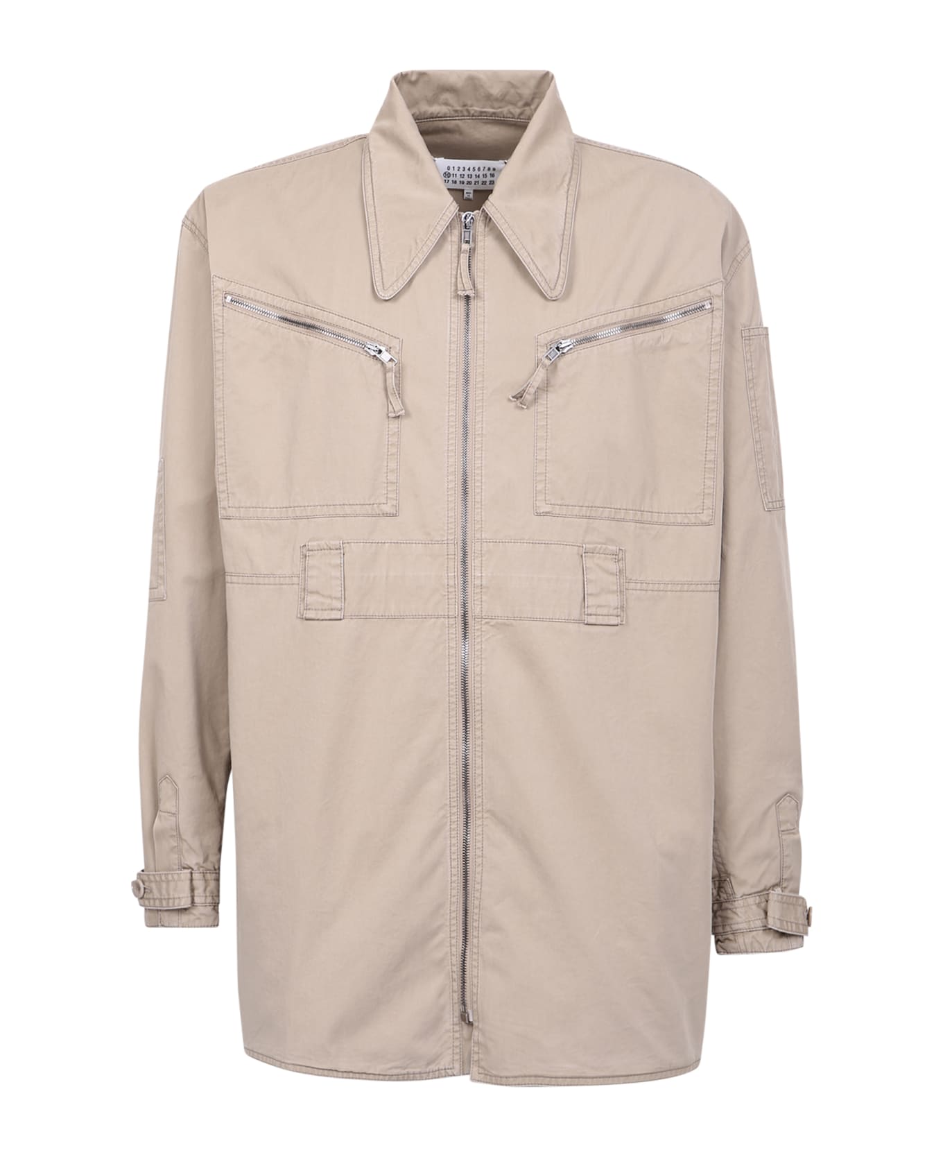 Maison Margiela Lightweight Cotton Jacket - Beige