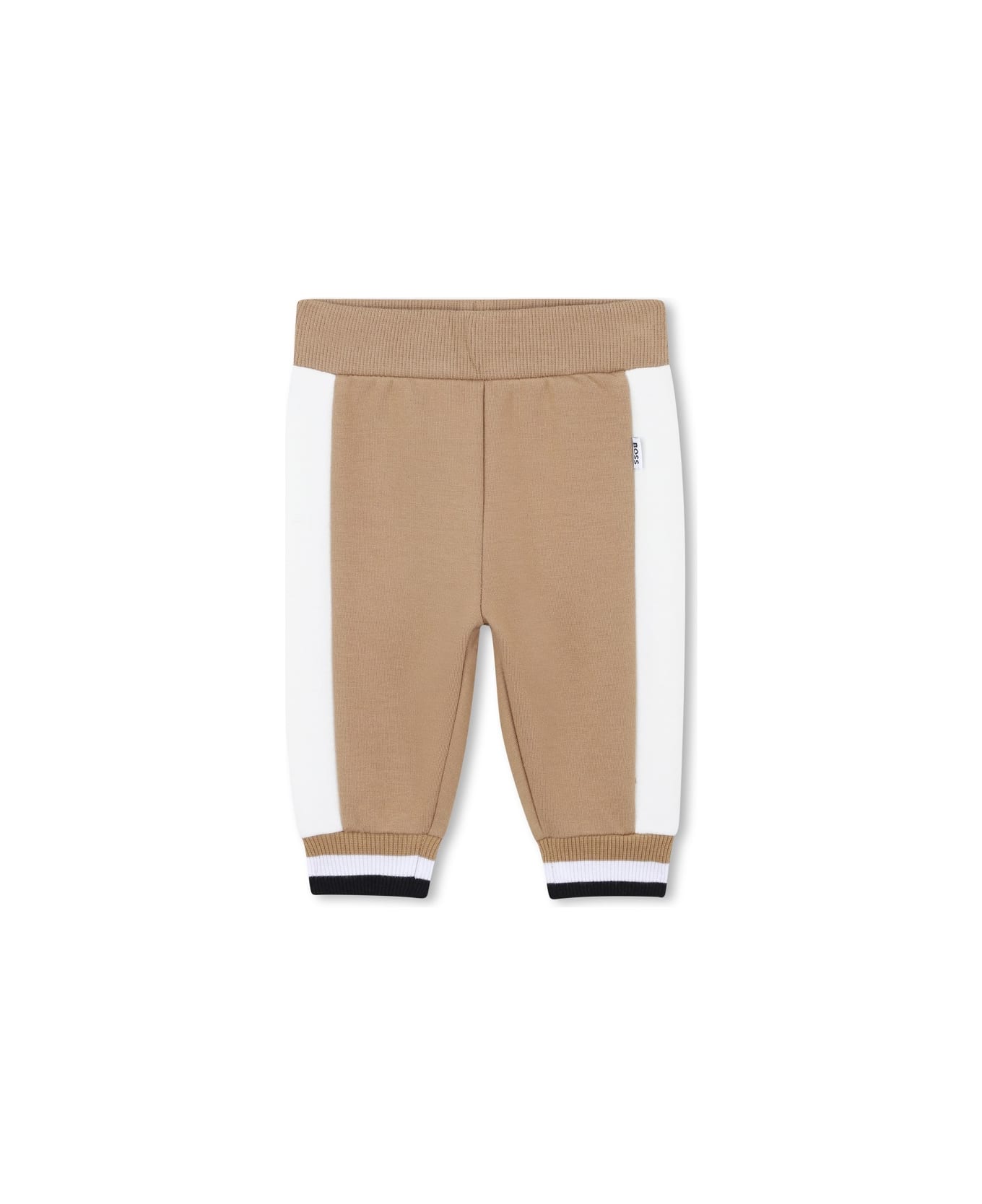 Hugo Boss Pants Set With Cardigan And Sweater - BEIGE