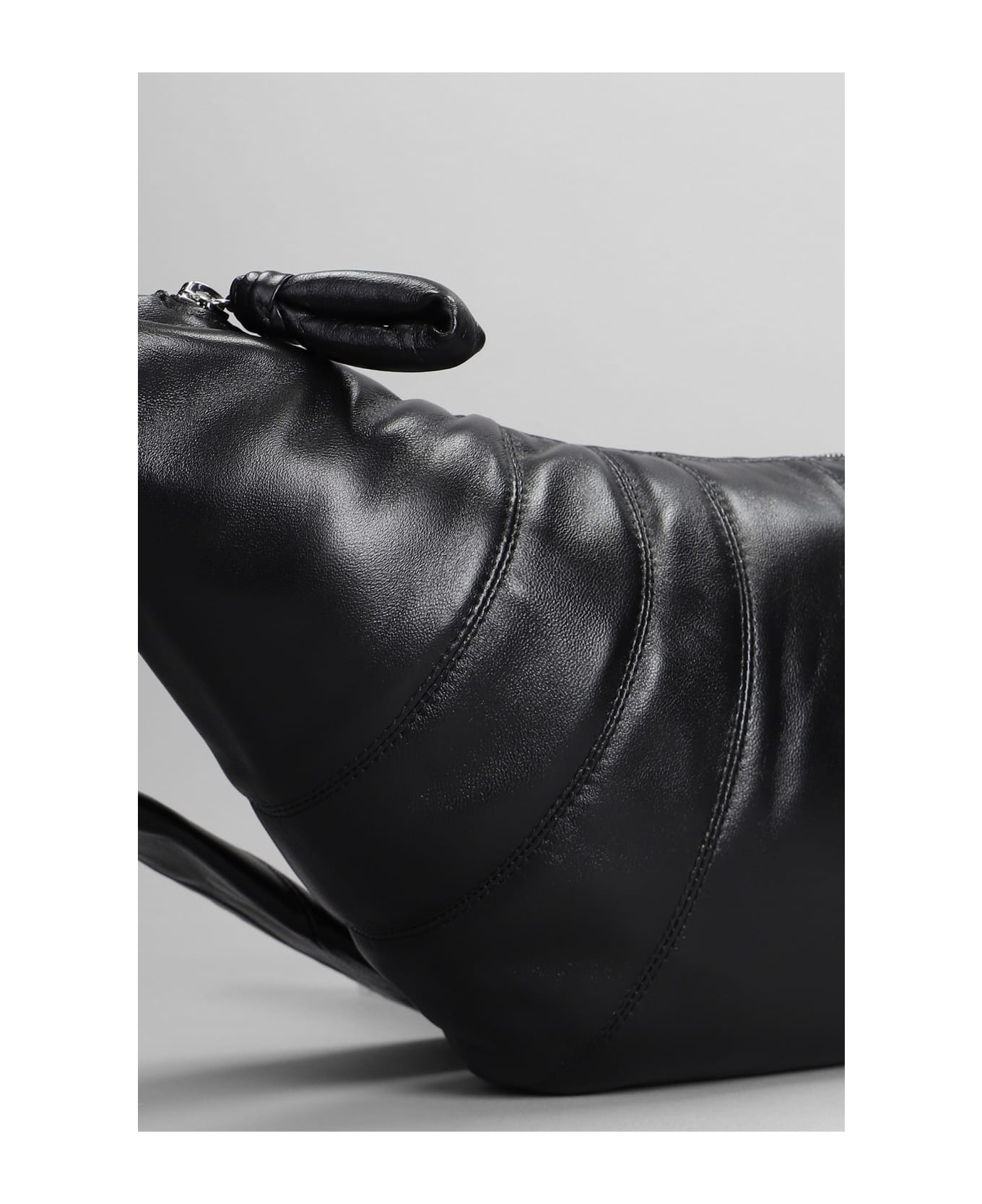 Lemaire Croissant Shoulder Bag - Black