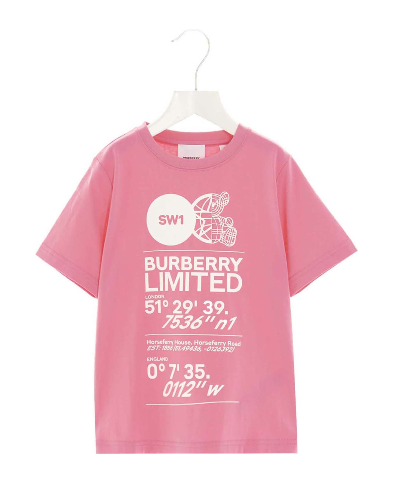 Burberry 'chunky' T-shirt - Fuchsia