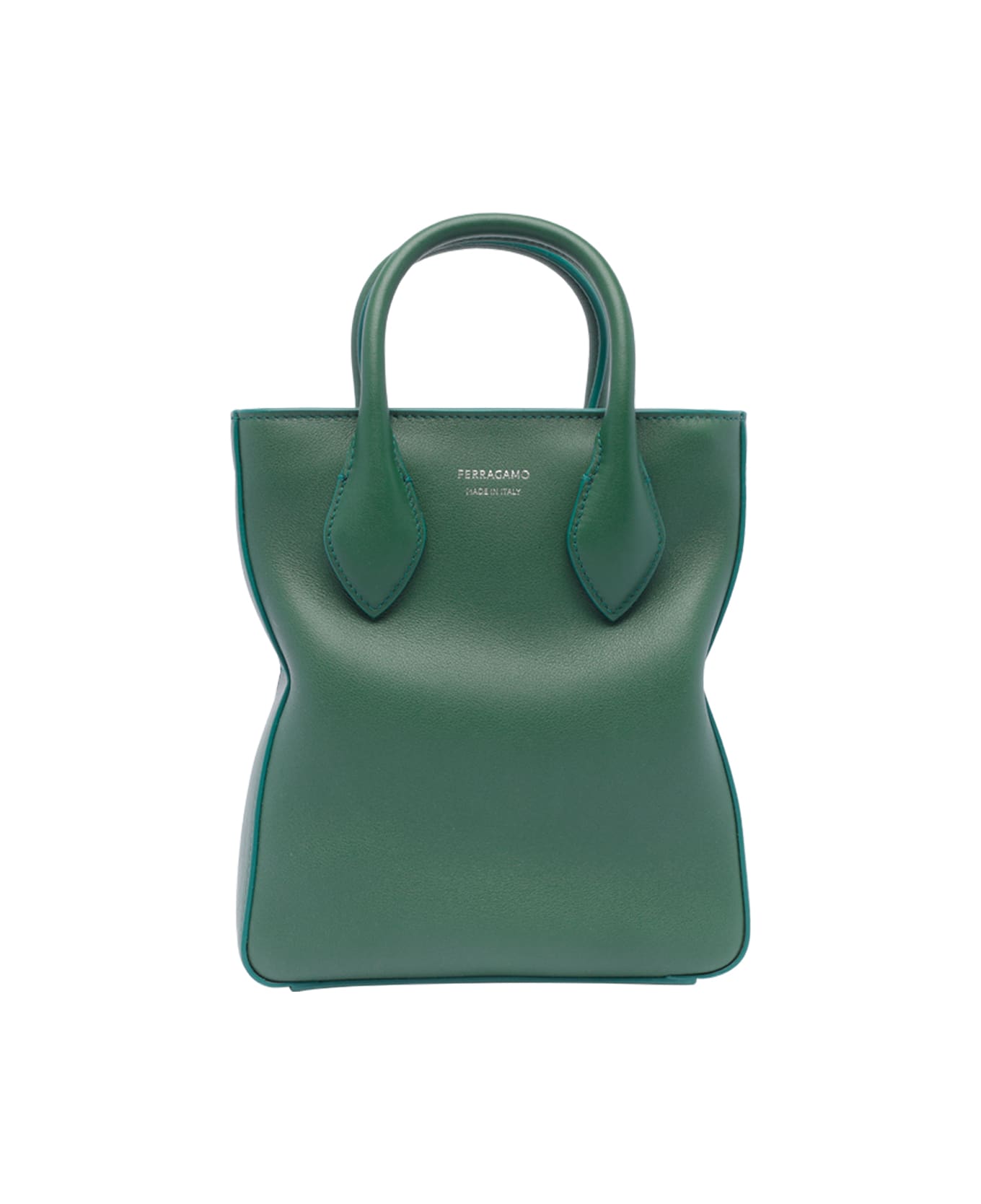 Ferragamo Small Tote Bag - Green