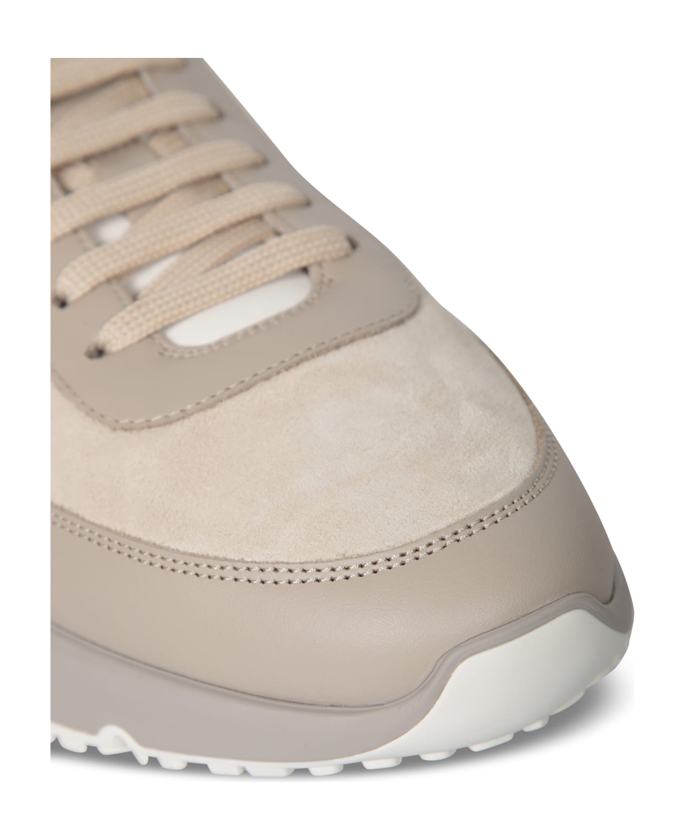 Brunello Cucinelli Beige Bimat Suede Sneakers - Beige