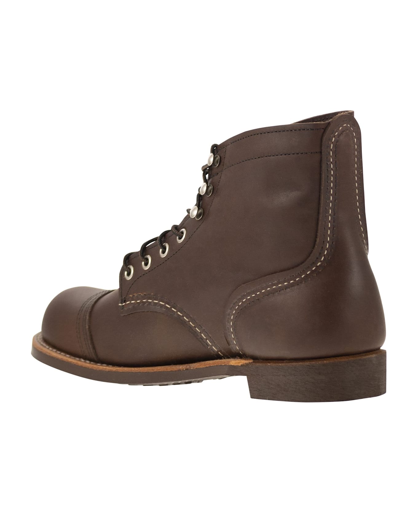 Red Wing Iron Ranger Amber - Laced Boot - Brown