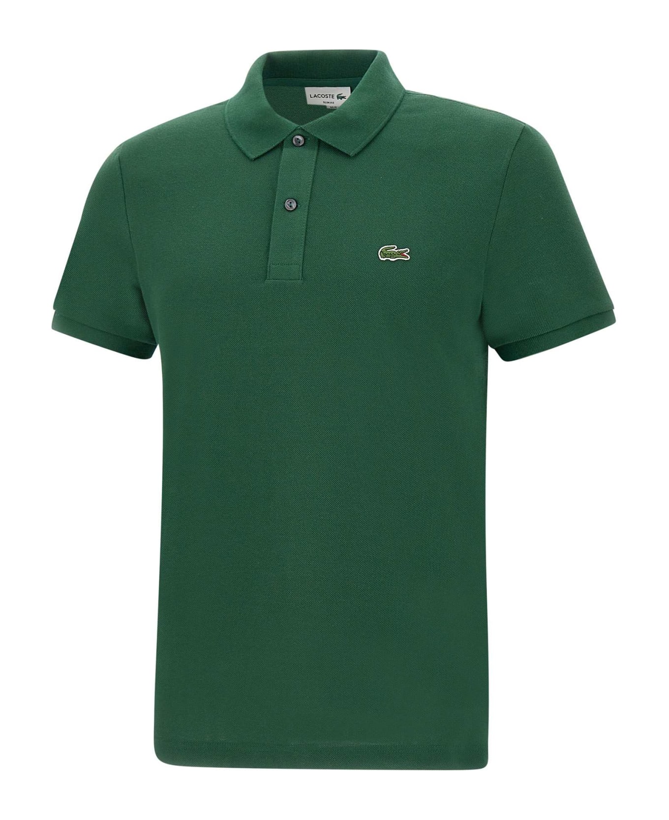 Lacoste Cotton Polo Shirt - Verde