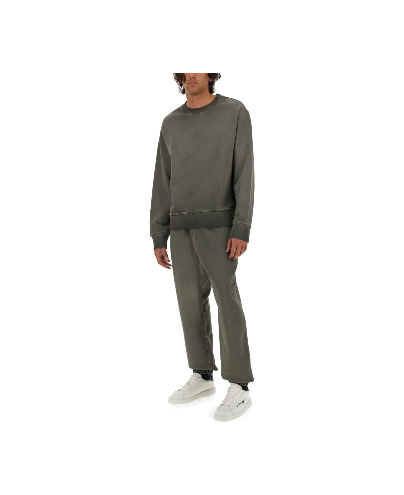 スウェット・トレーナー MSGM WASHED OUT JERSEY SWEATSHIRT MSGM Washed Out Jersey Sweatshirt | italist