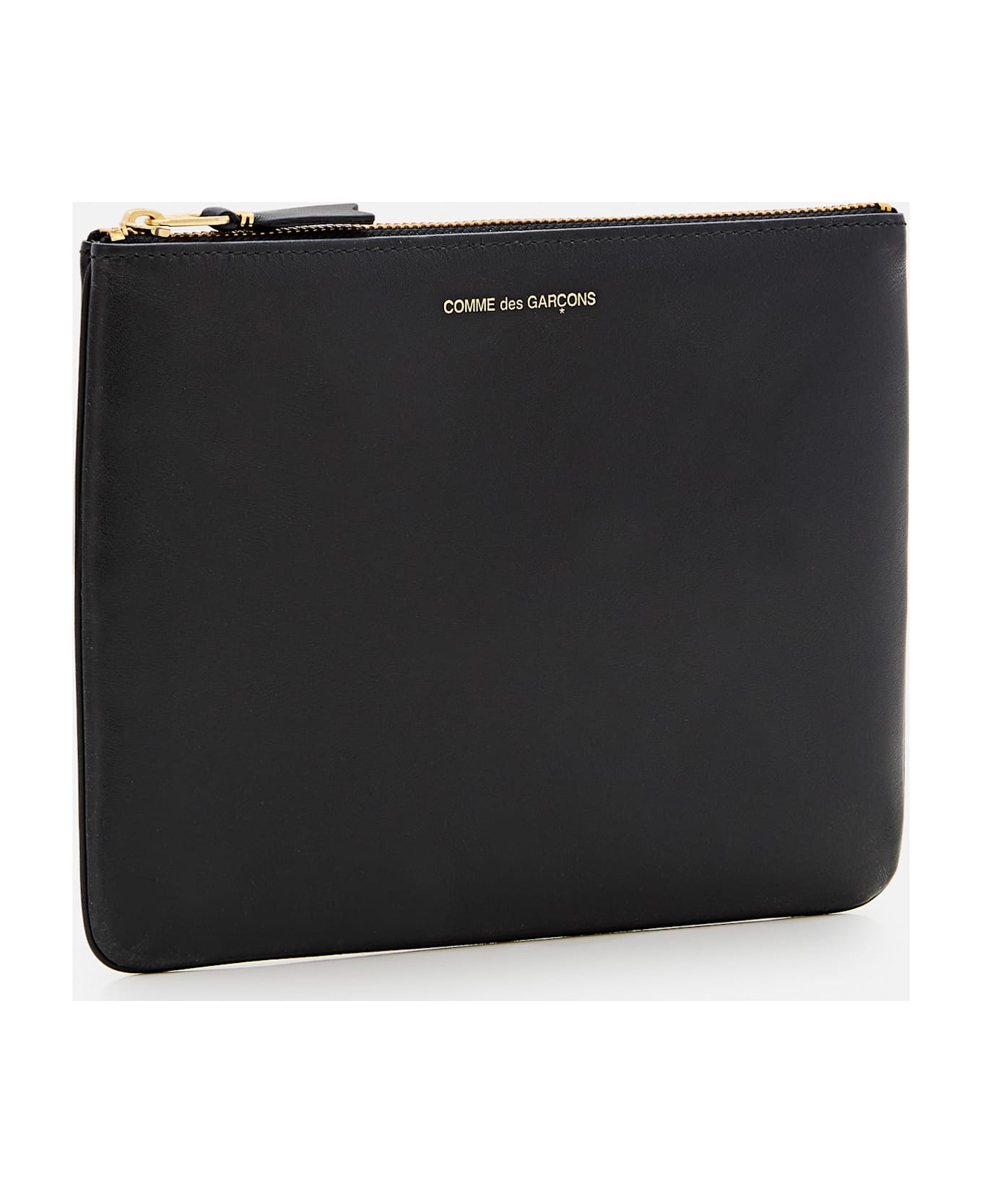 Comme des Garçons Play Classic Leather Line Pouch - Black