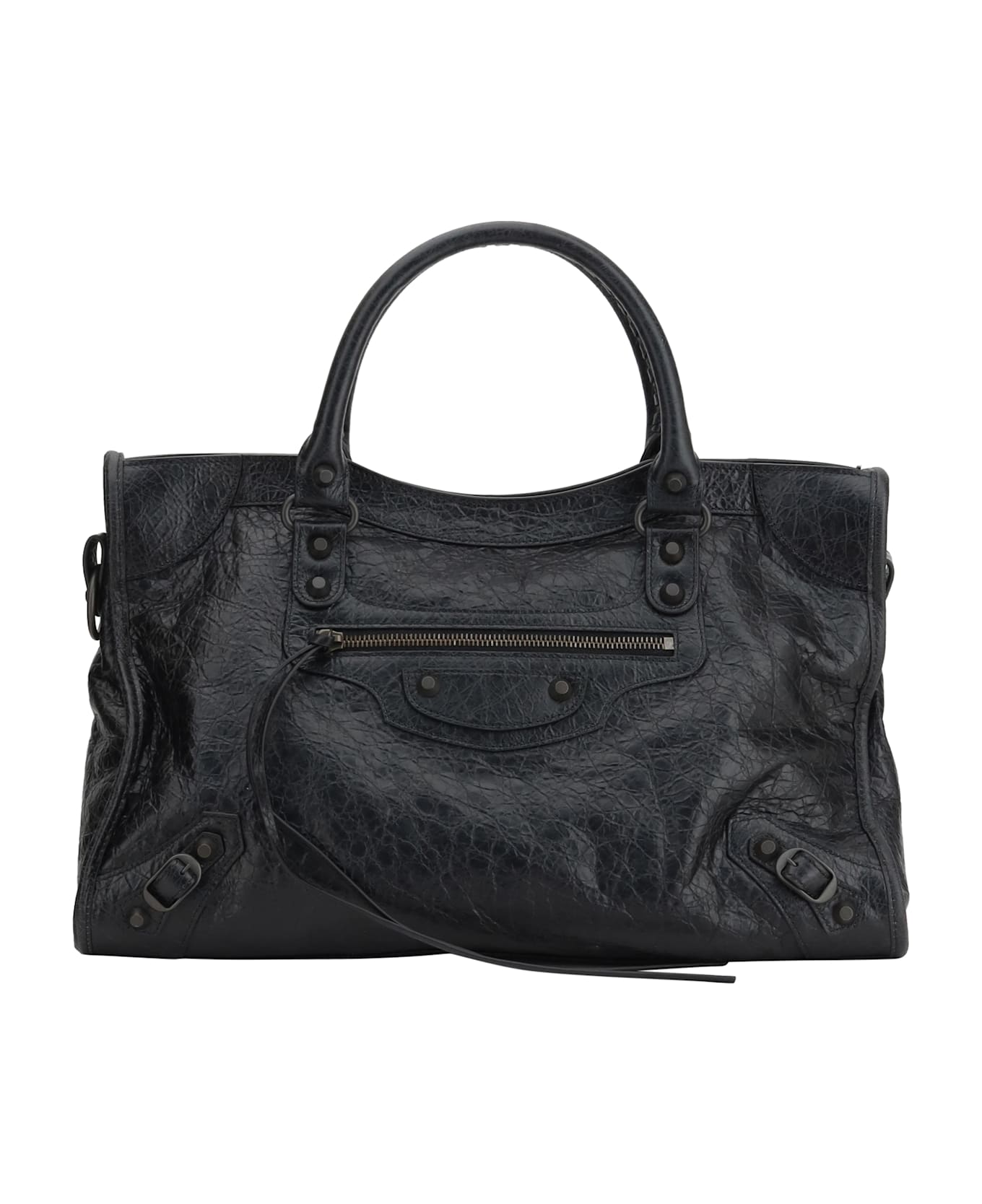 Balenciaga Le City Medium Shoulder Bag - Black