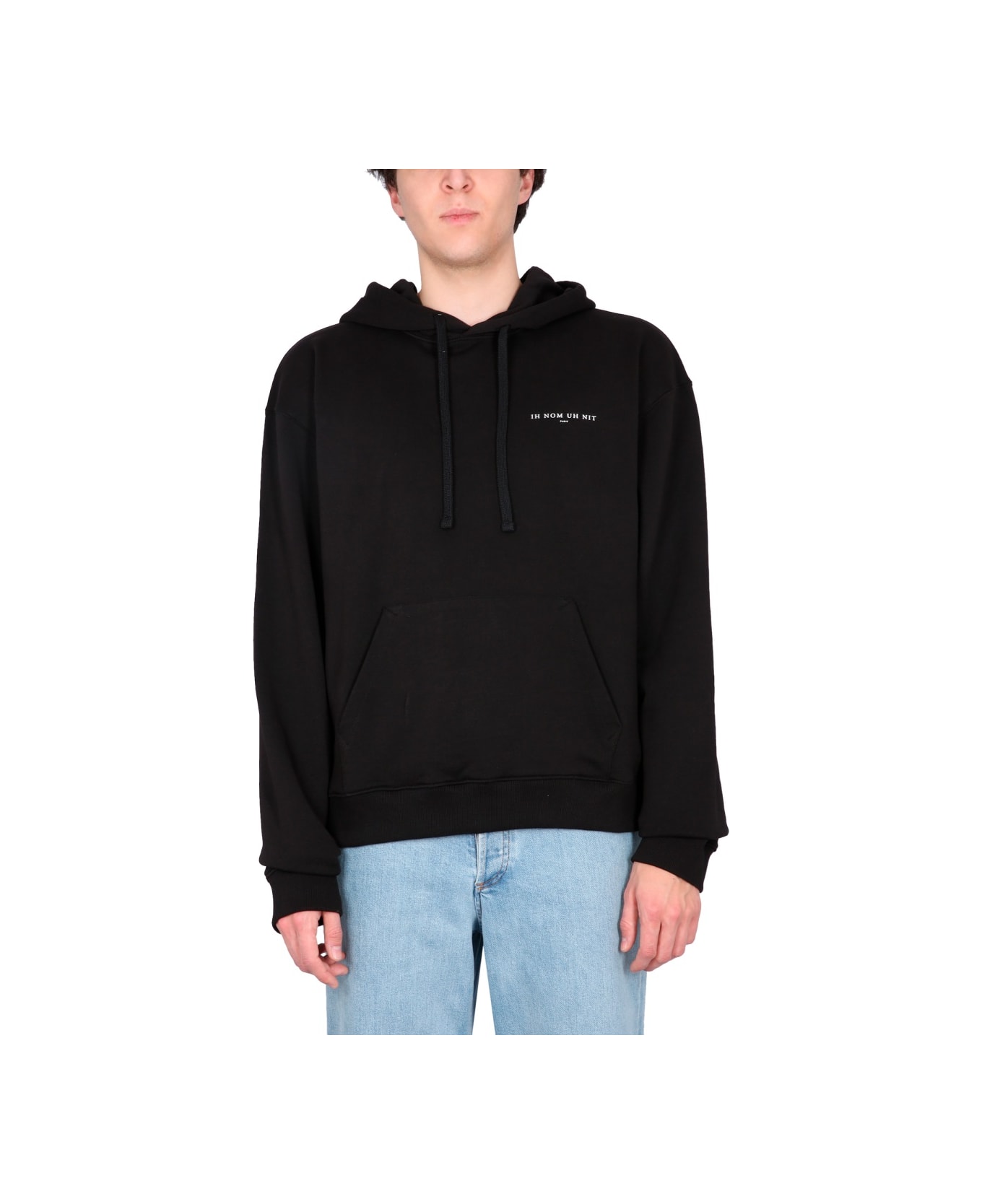 パーカー・フーディ IH NOM UH NIT SS23 SWEATSHIRT WITH PRINT (NUS23233_009) ih nom uh nit Sweatshirt With Print | italist