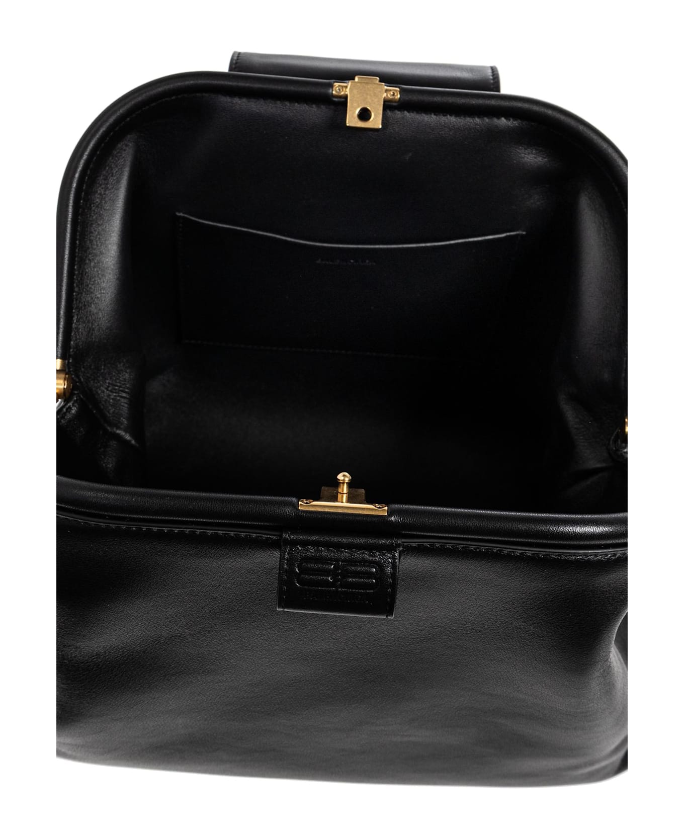 Balenciaga Leather Handbag - BLACK