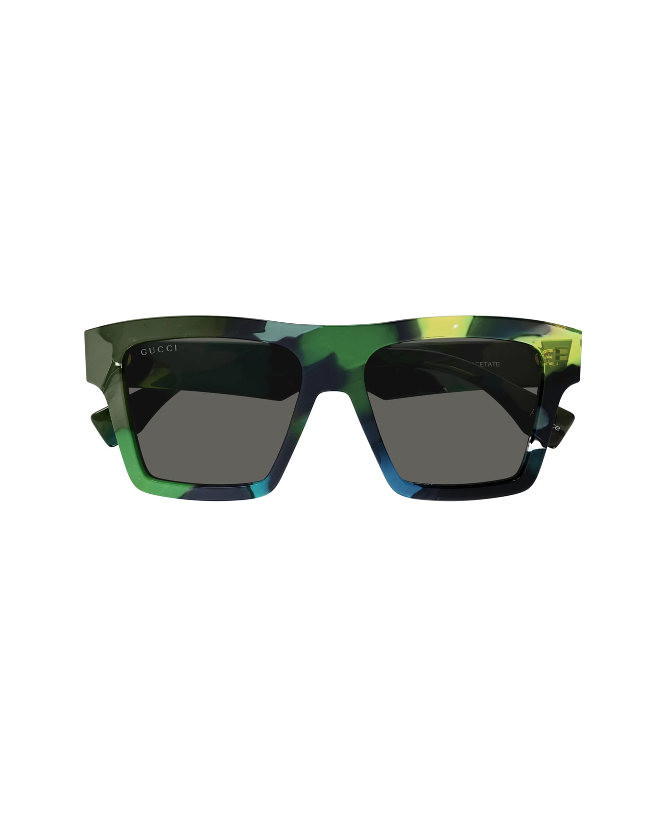 Gucci Eyewear Gg1623s Linea Lettering 001 Sunglasses - Verde サングラス
