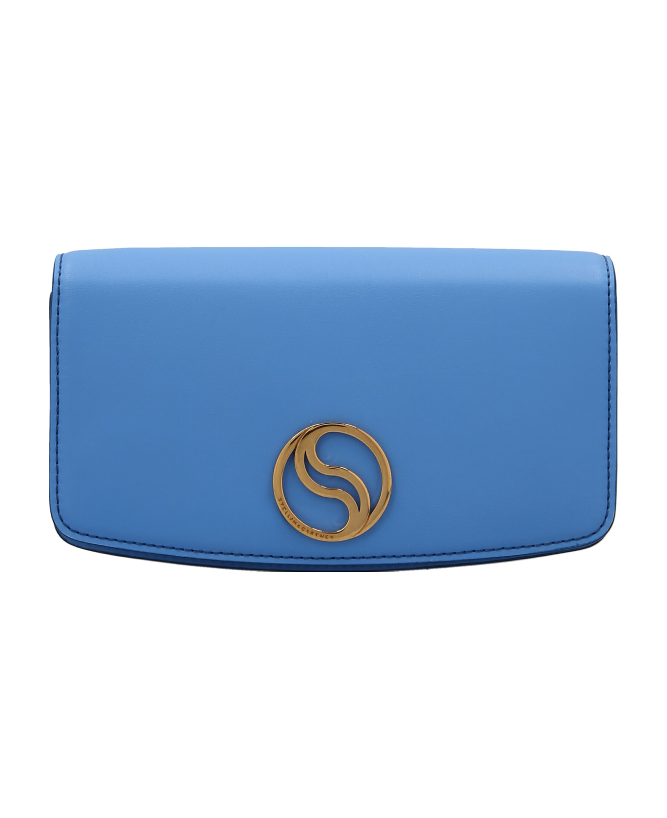 Stella McCartney Logo Wallet - Light Blue