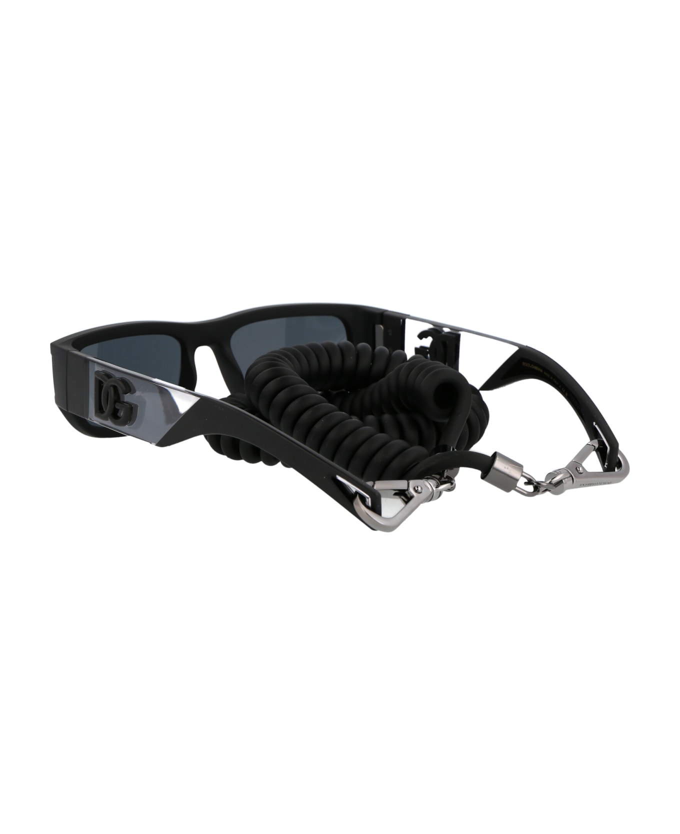 Dolce & Gabbana Eyewear 0dg6172 Sunglasses - 25256G Black Rubber
