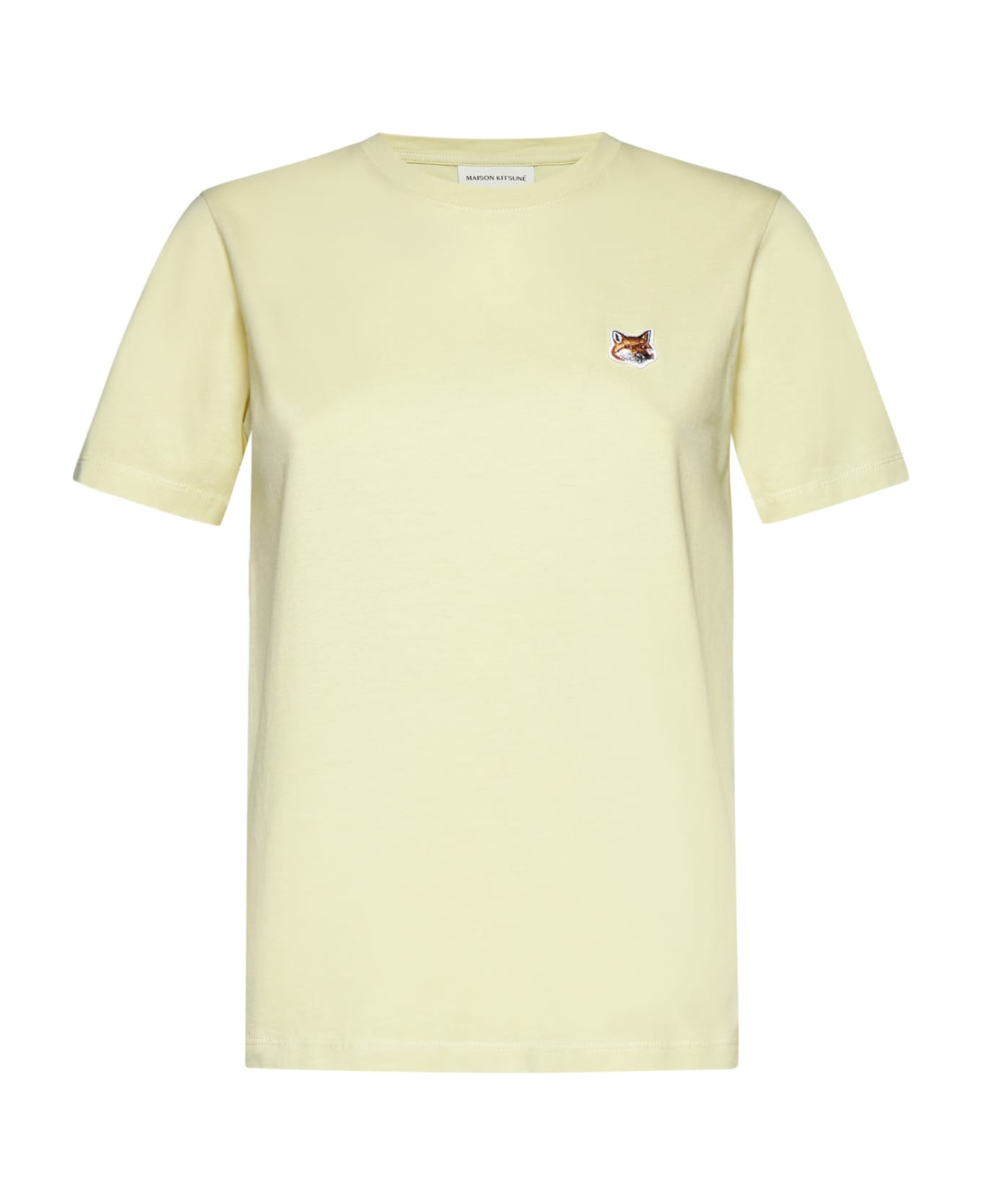Maison Kitsuné T-Shirt - Chalk yellow