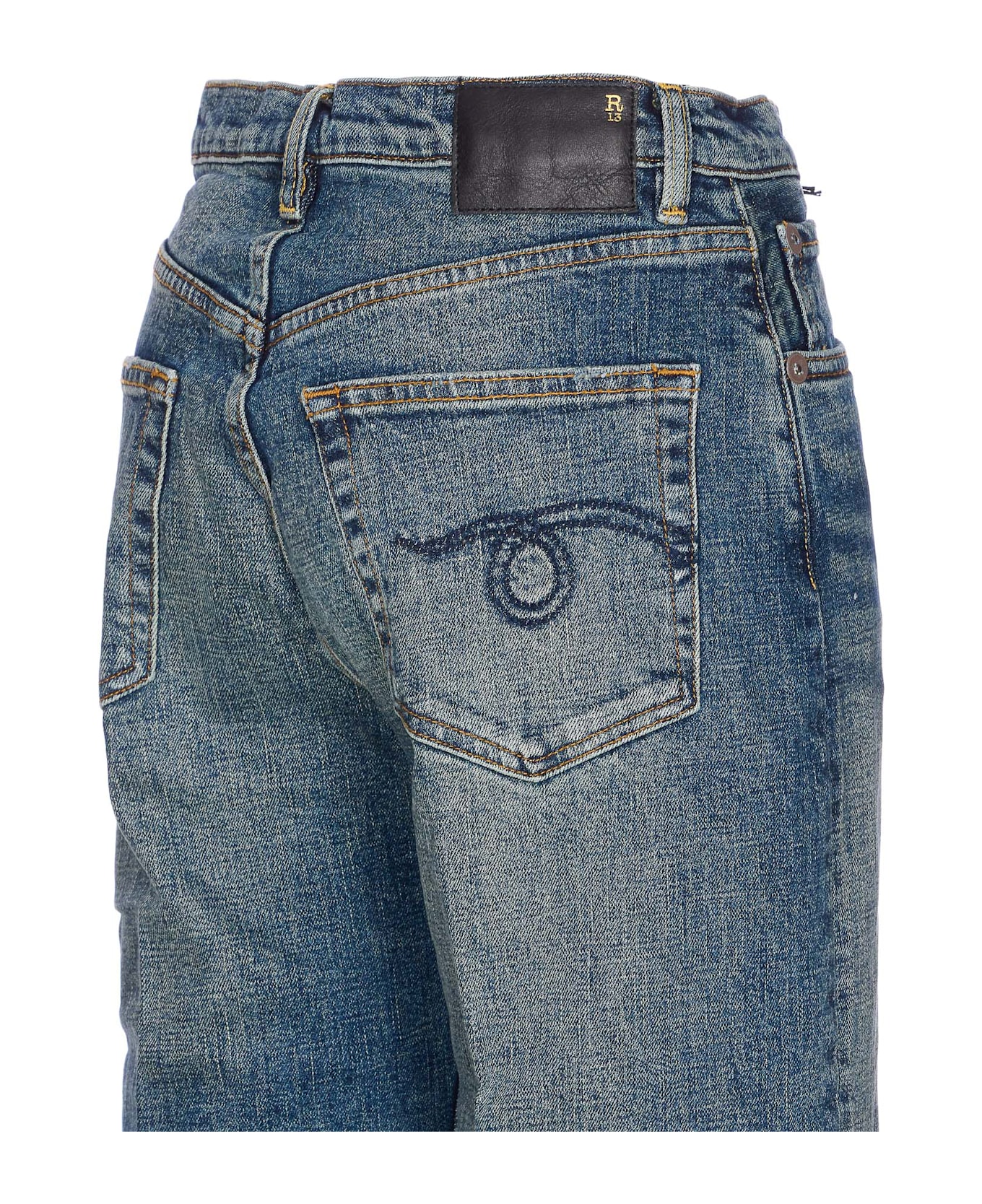 R13 Charlotte Jeans - Blue