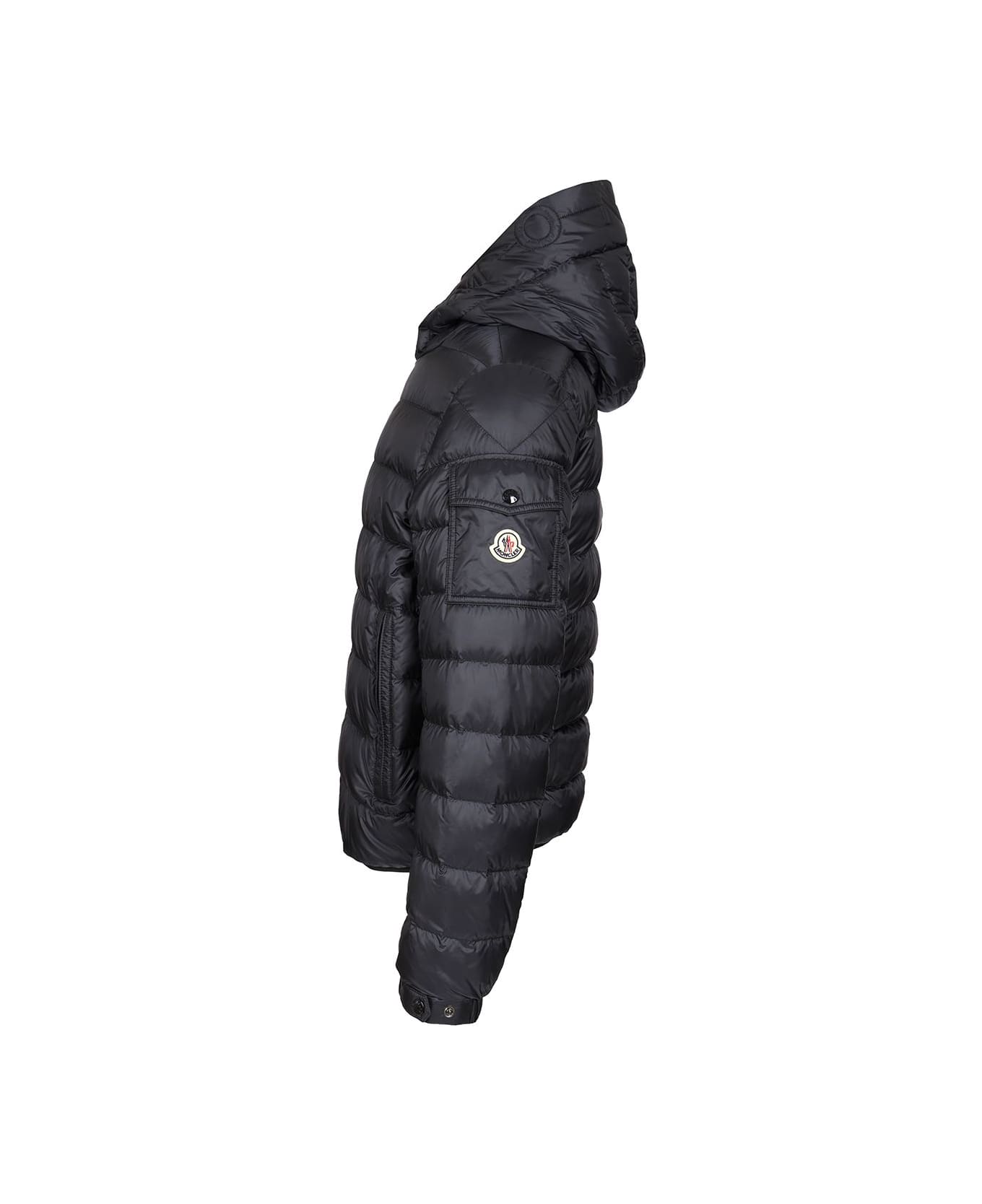 Moncler Short Down Jacket 
najan
 - BLUE