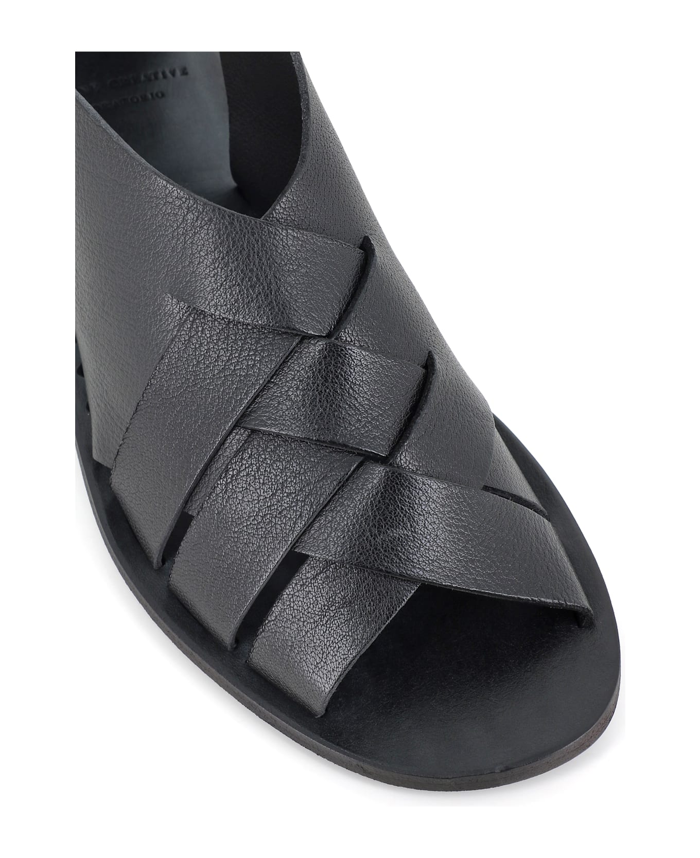Officine Creative Sandal Itaca/048 - Black