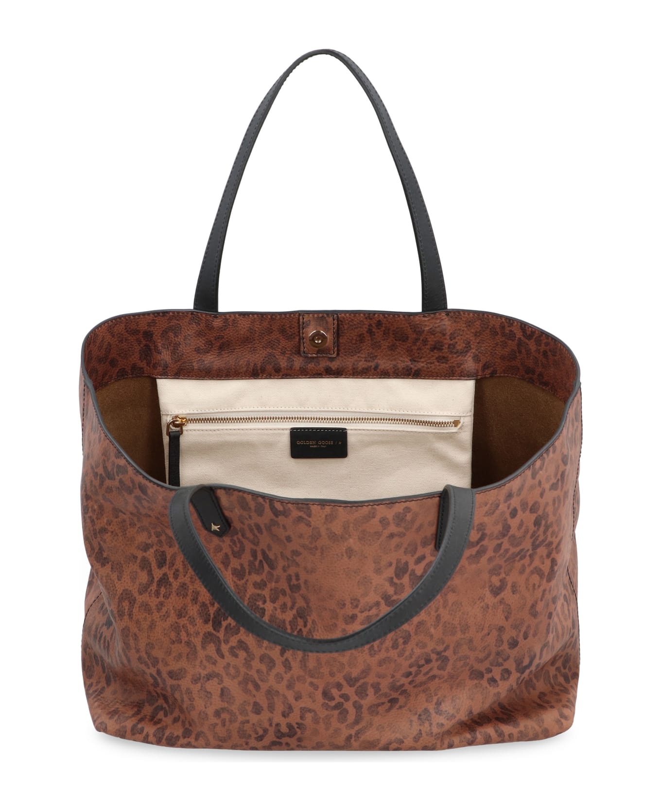 Golden Goose Pasadena Leather Tote - Animalier トートバッグ