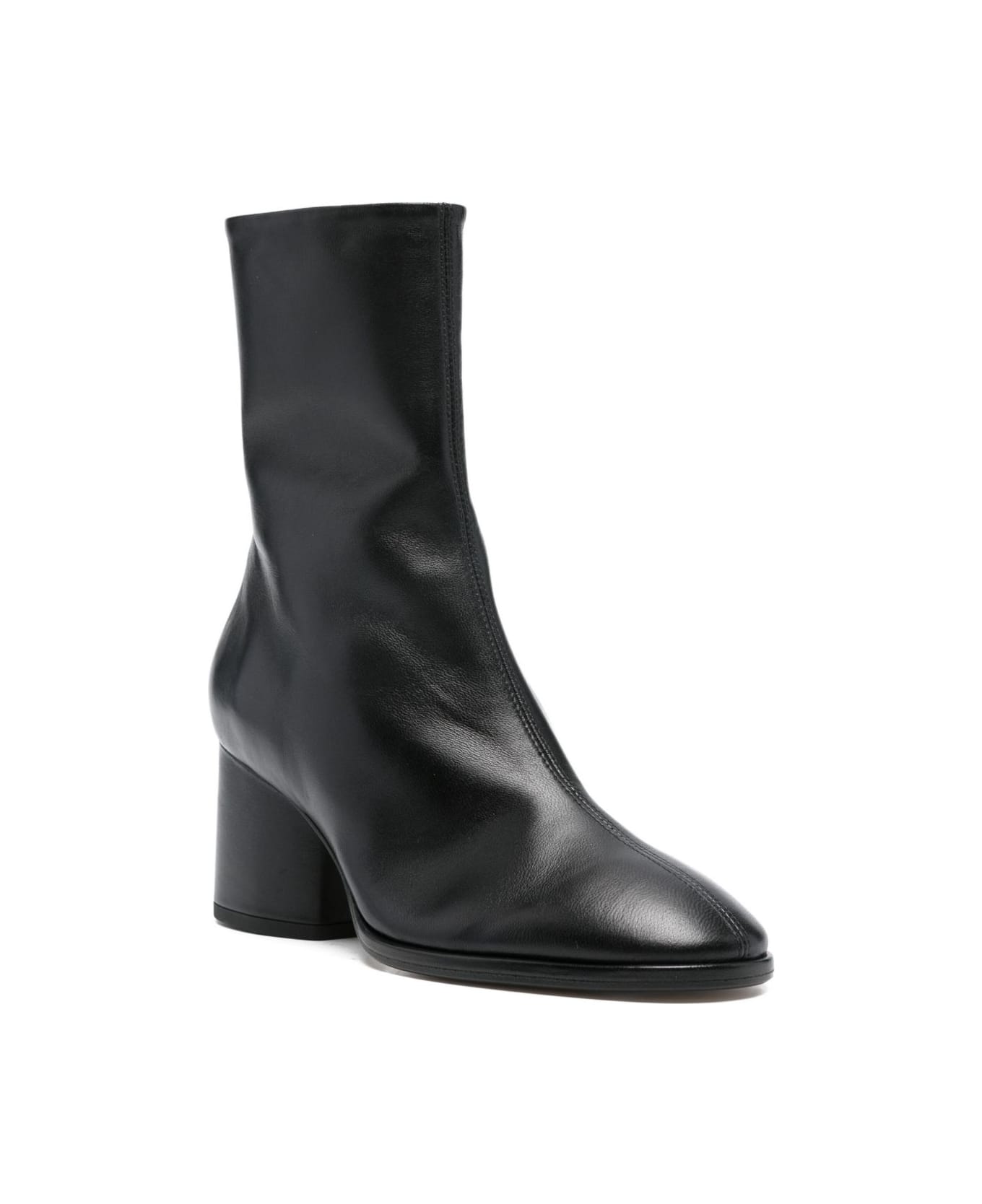 aeyde 65mm Ankle Boots - Black