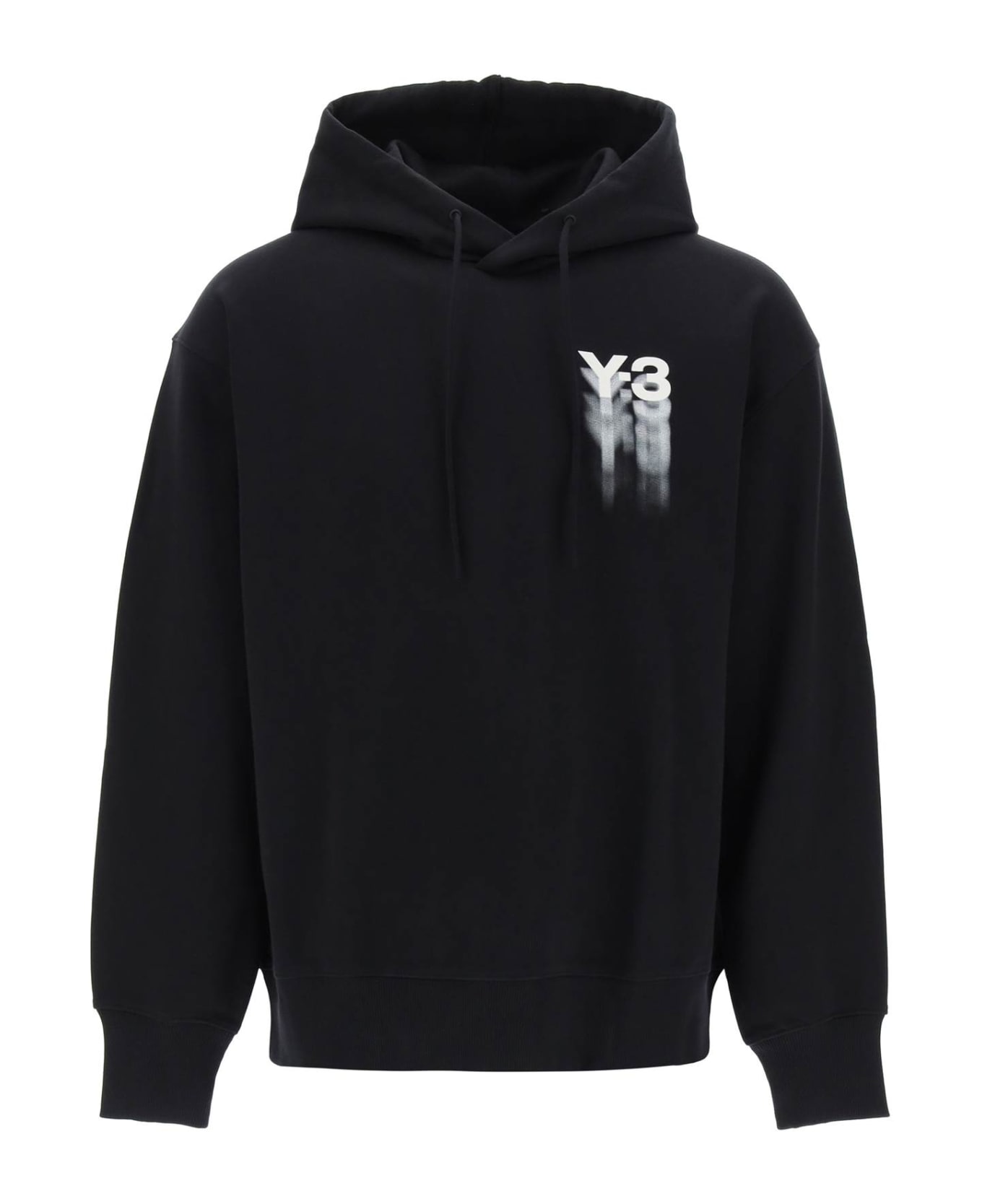 Y-3 Hooded Sweatshirt - BLACK