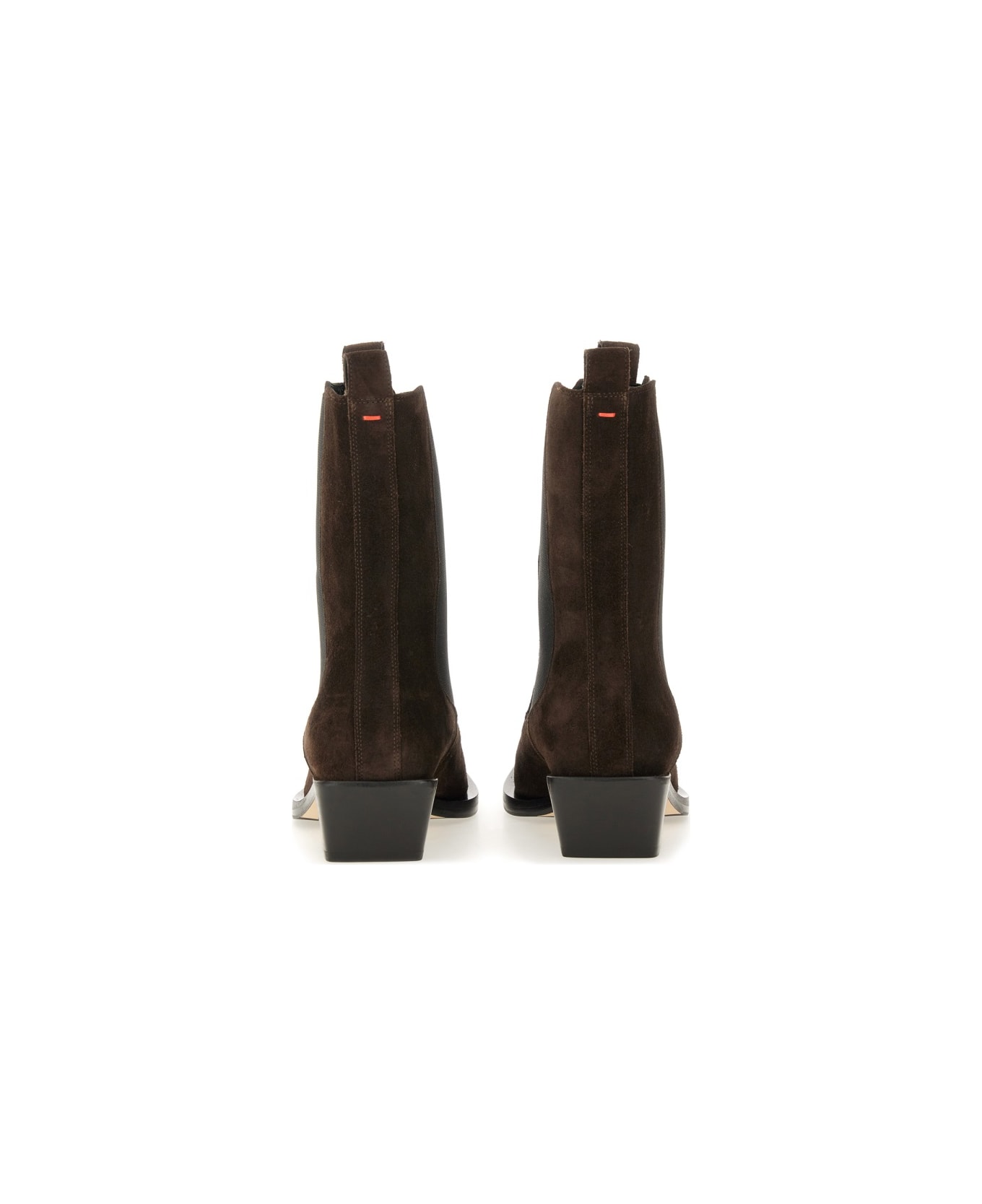 aeyde Suede Boot - BROWN