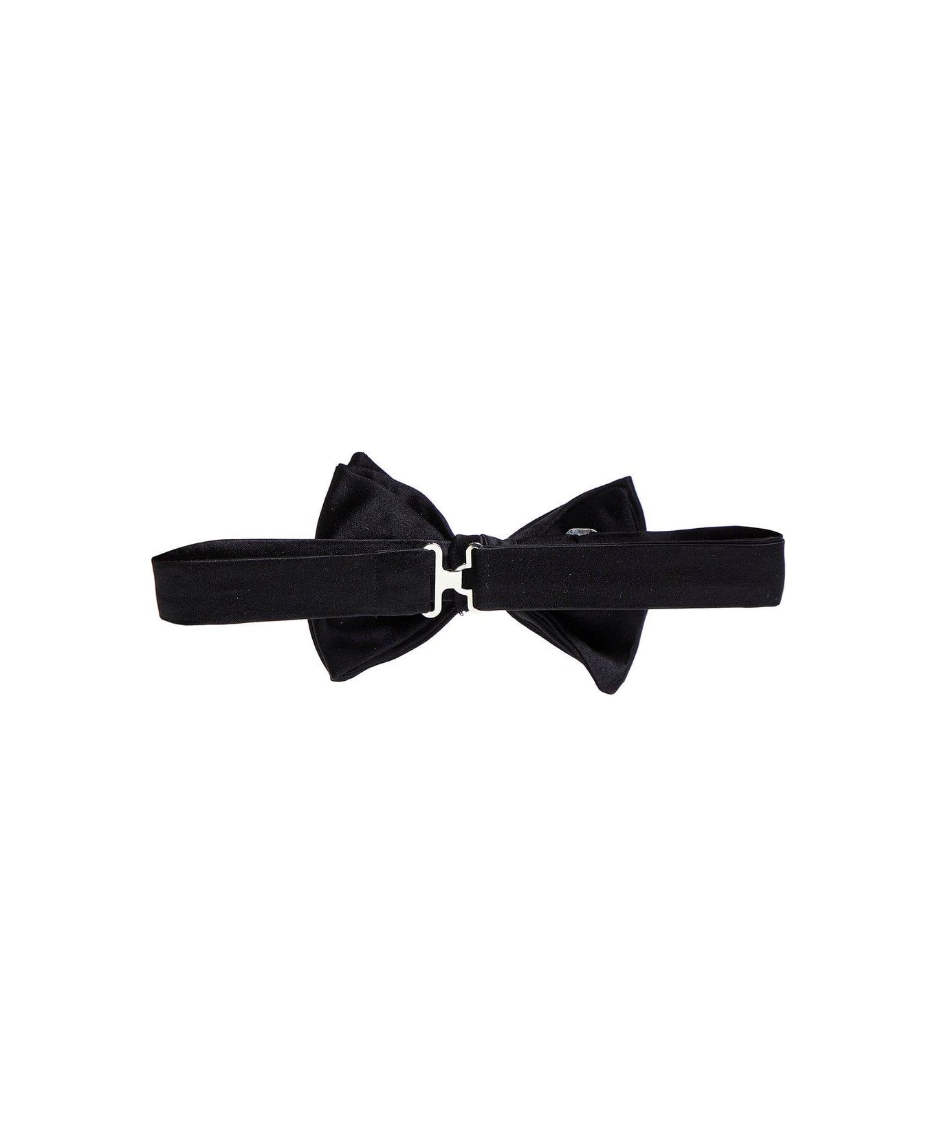 Emporio Armani Clip-fastened Bow Tie - Black