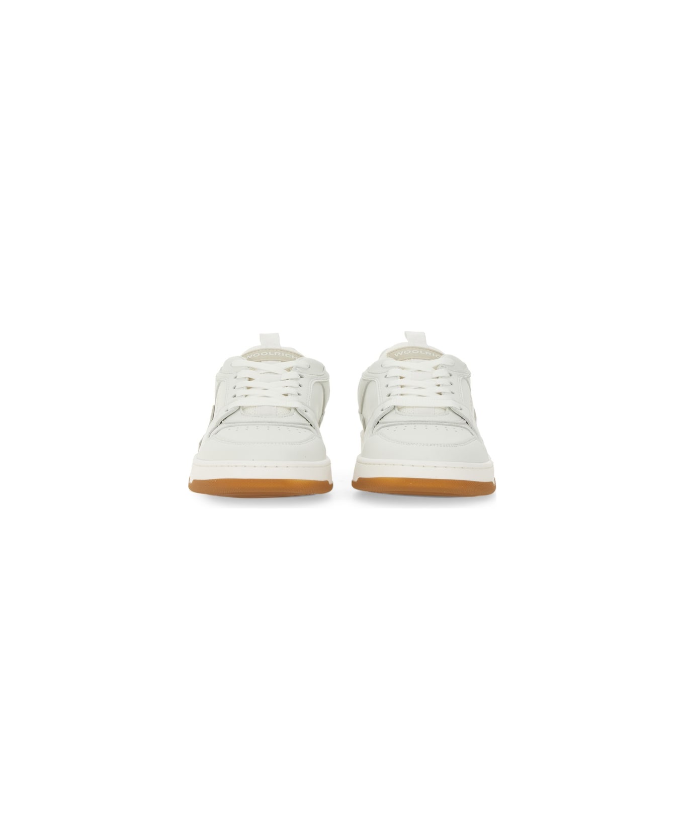 Woolrich Leather Sneaker - WHITE