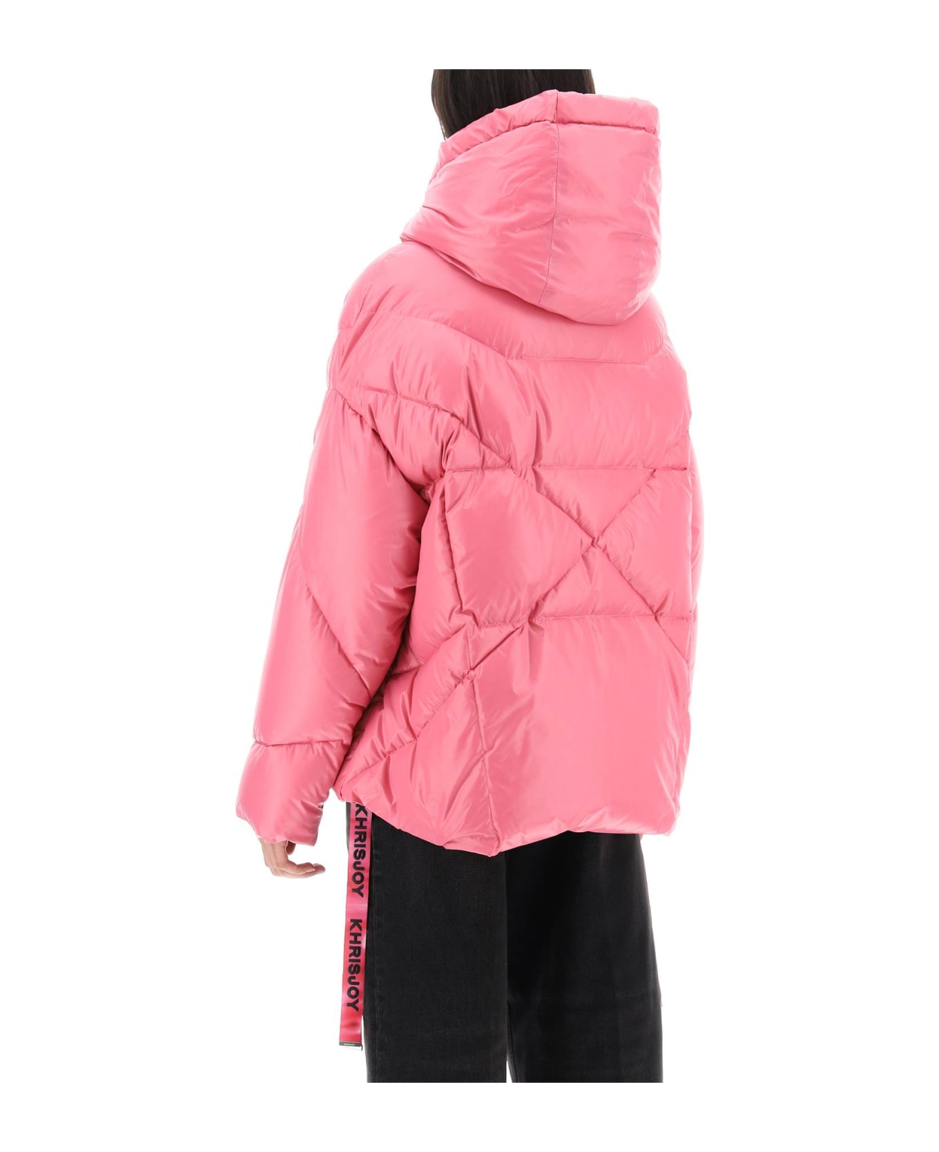 Khrisjoy Khris Iconic Shiny Puffer Jacket - RASPBERRY (Pink)