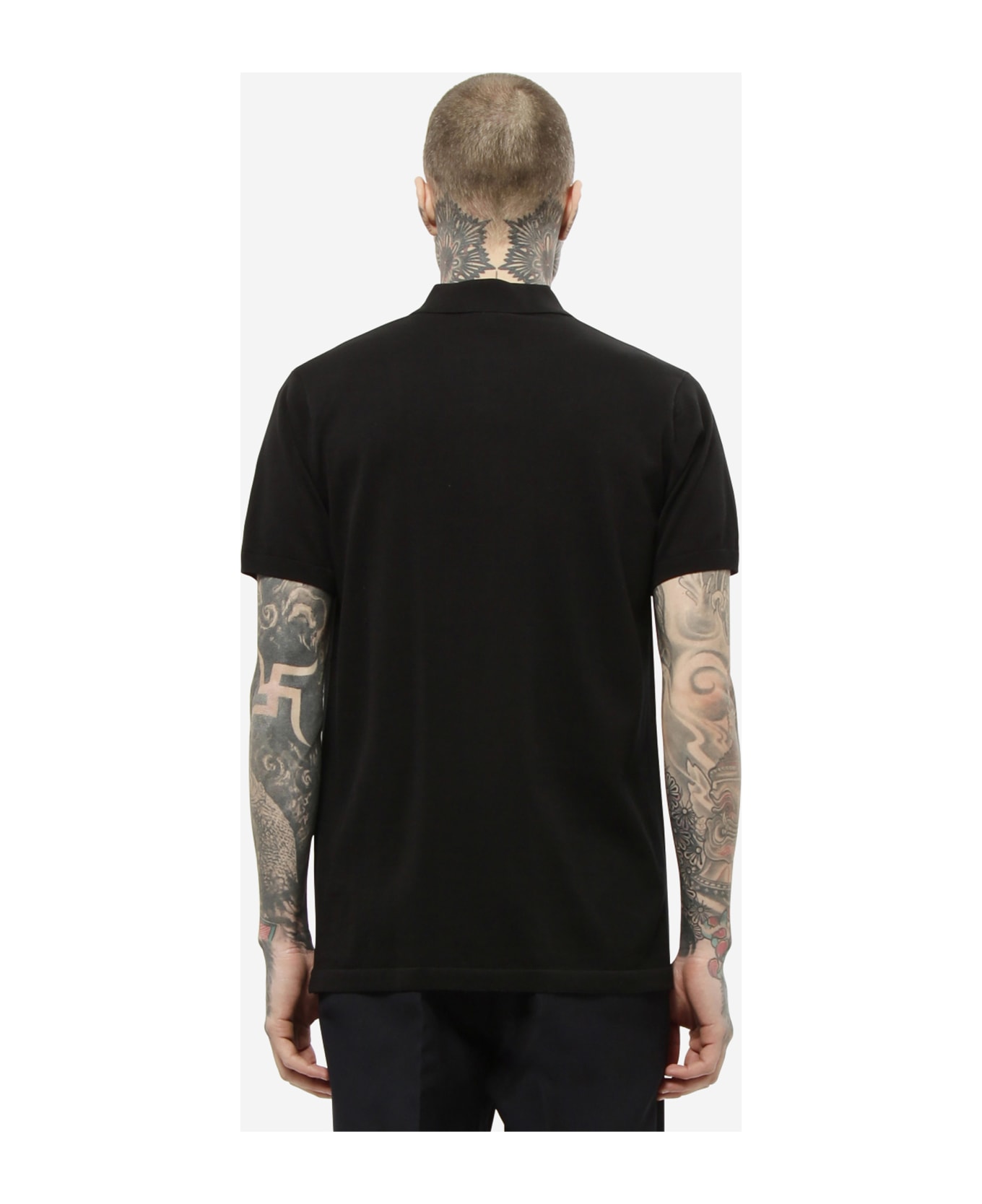 Aspesi Polo Shirt - black