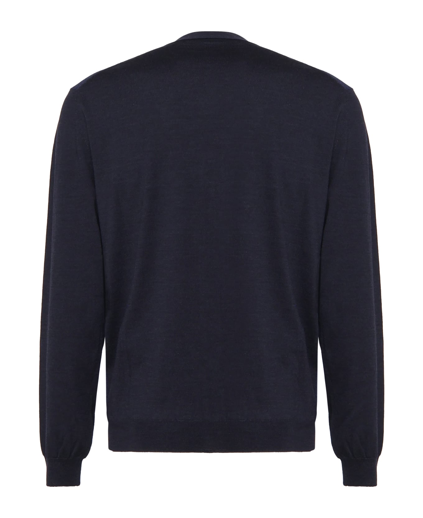 Zanone Wool Cardigan - Blue