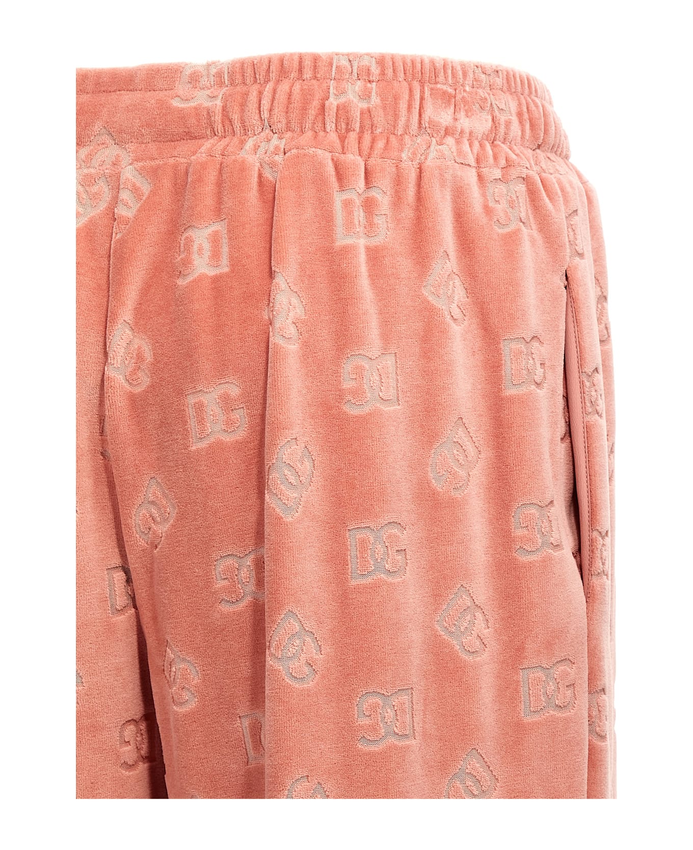 Dolce & Gabbana Logo Joggers - Pink