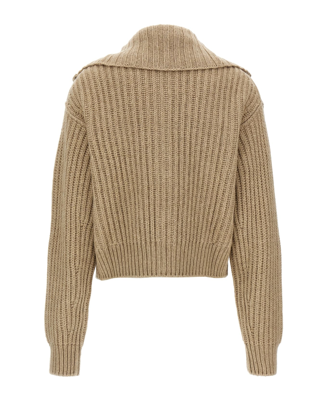 Lemaire 'trucker' Cardigan - Beige