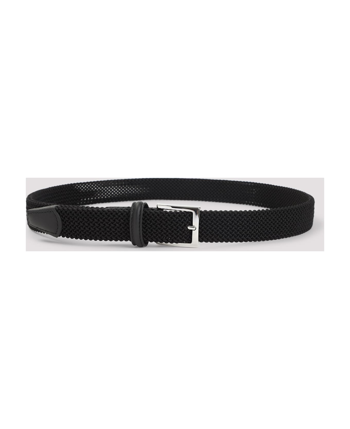 Kiton Elastic Belt - Nero