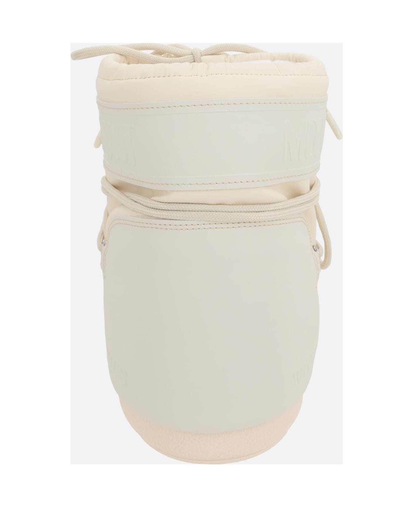 Moon Boot Icon Rubber Low-top Snow Boots - Beige