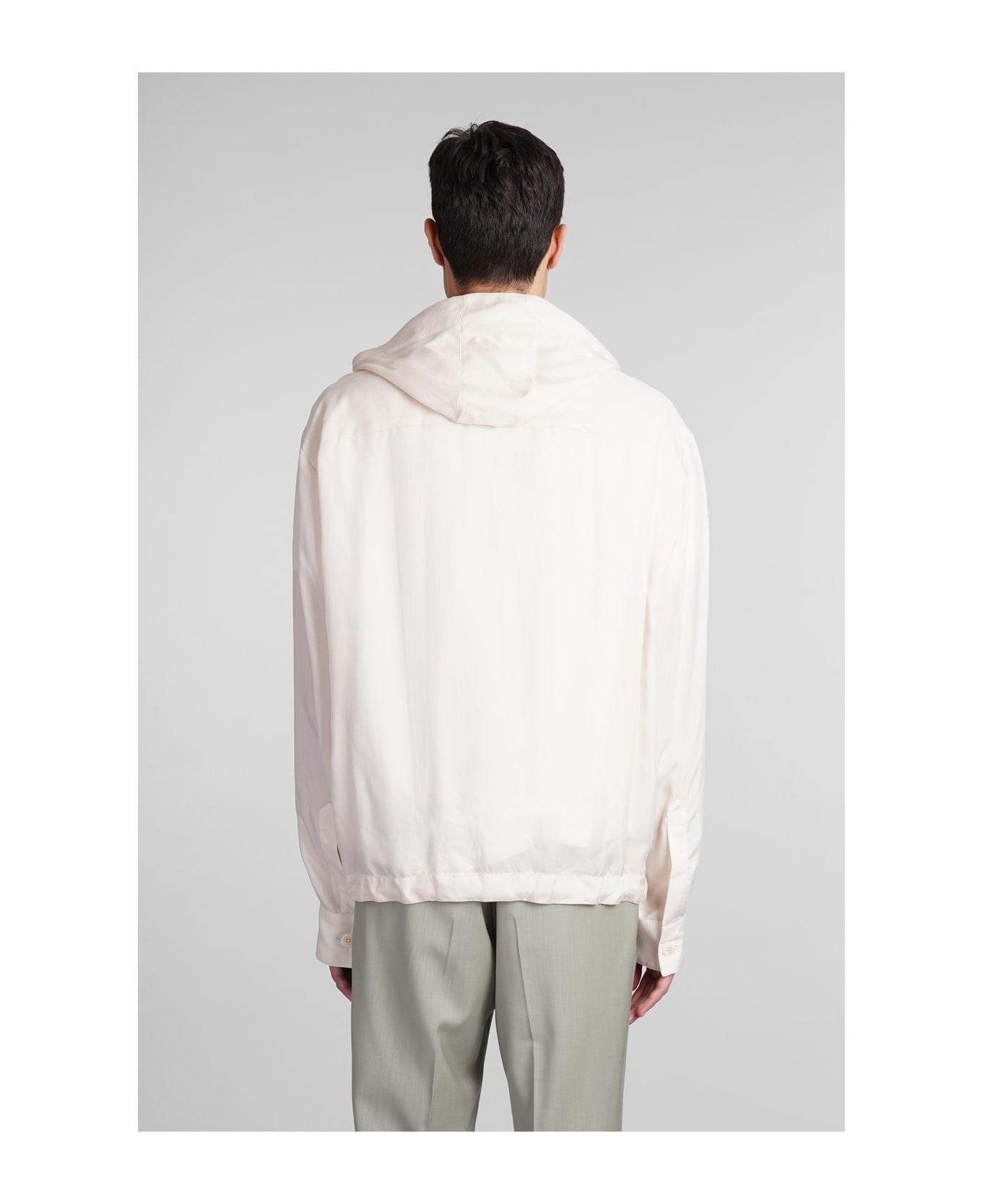 costumein Otaru Casual Jacket In Beige Polyamide Polyester - beige